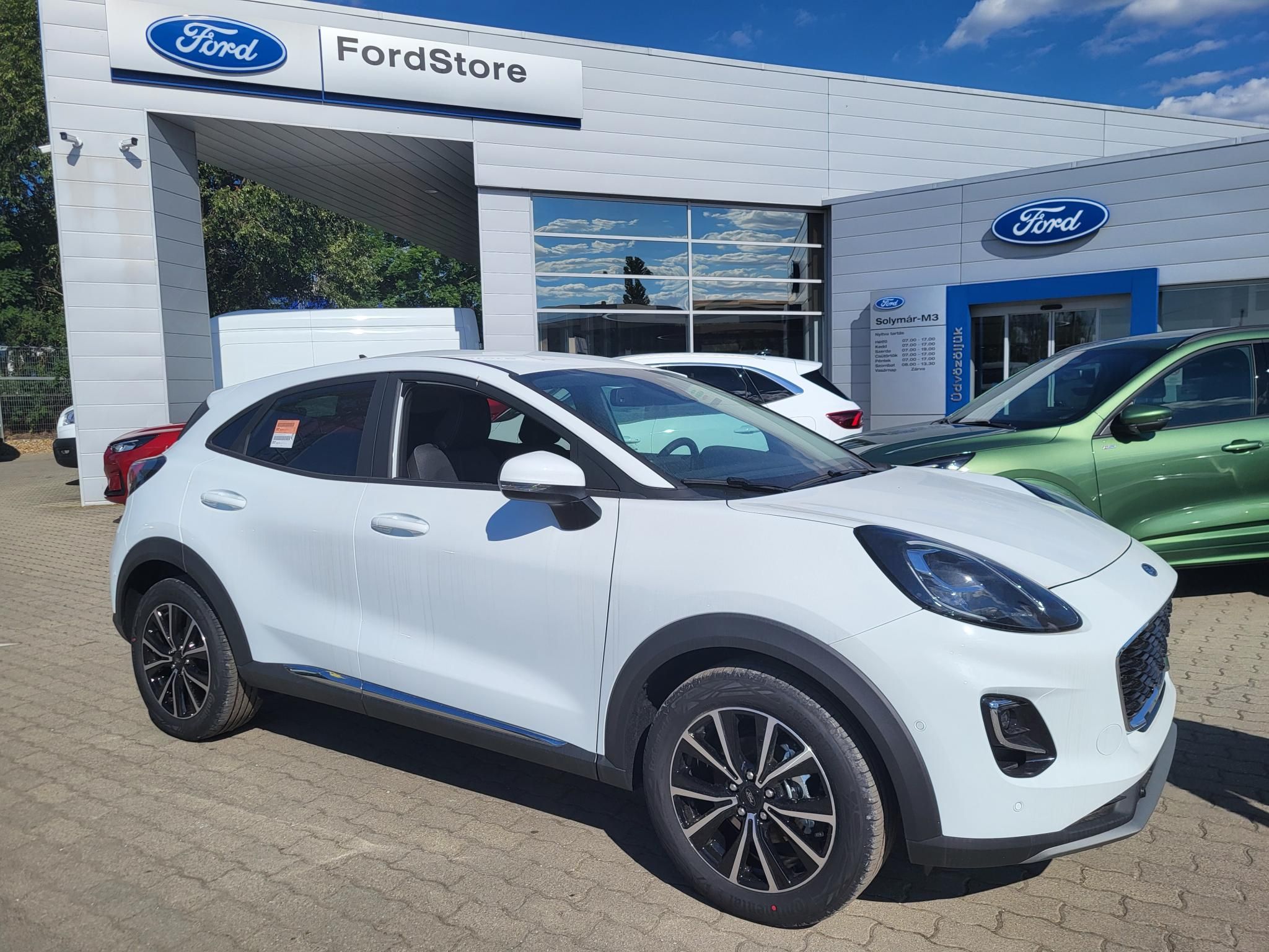 FORD PUMA 1.0 EcoBoost mHEV Titanium Akciós ár! Raktárról és gyártásrendelésből is!