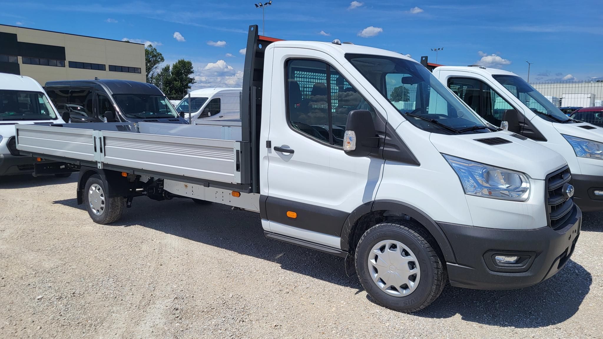 FORD TRANSIT 2.0 TDCi 350 LWB E Trend 5.3M PLATÓHOSSZAL! 3%-os Kavosz lízinggel is!