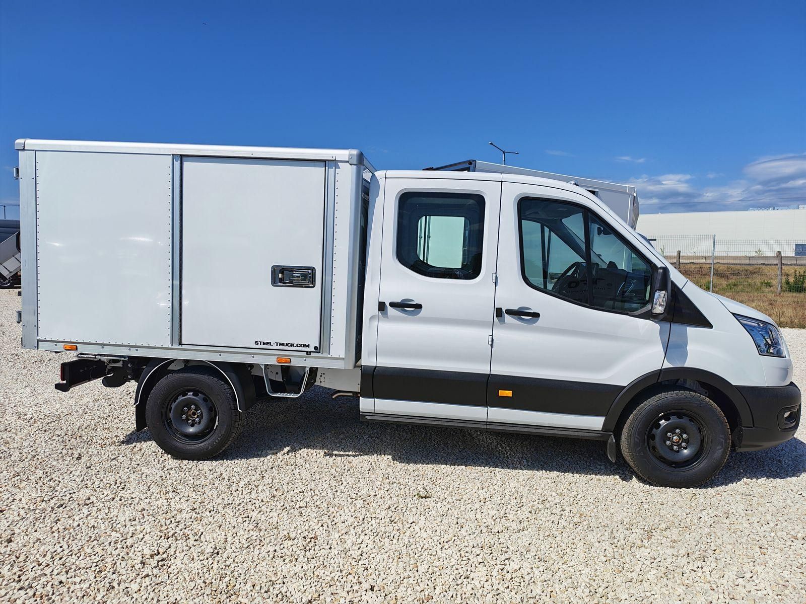 FORD TRANSIT 2.0 TDCi 350 MWB Trend (7 személyes ) készletről VARIA aluminium felépítménnyel