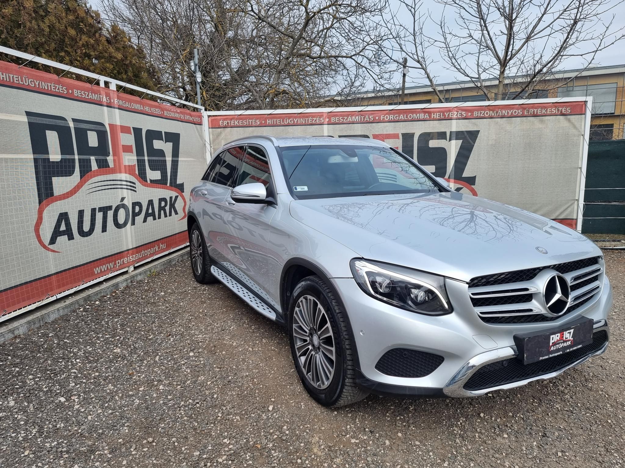 MERCEDES-BENZ GLC 250 d 4Matic 9G-TRONIC Led fényszórók Félbőr kárpit Navi Tempomat Fűt.ülés El.ülés