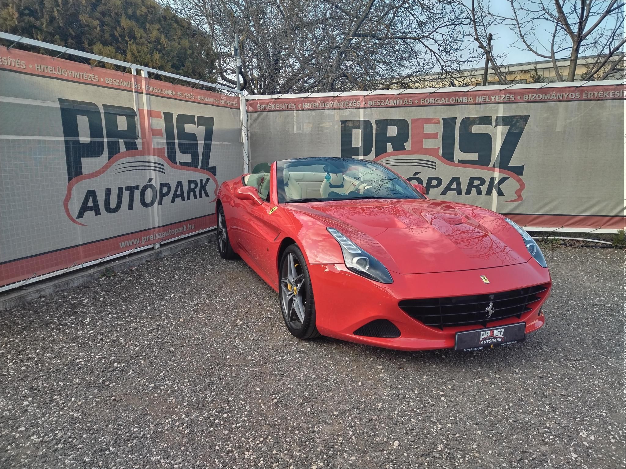 FERRARI CALIFORNIA T 3.8 V8 (Automata) Áfás (36Mft+áfa). Rendszeresen karbantartott