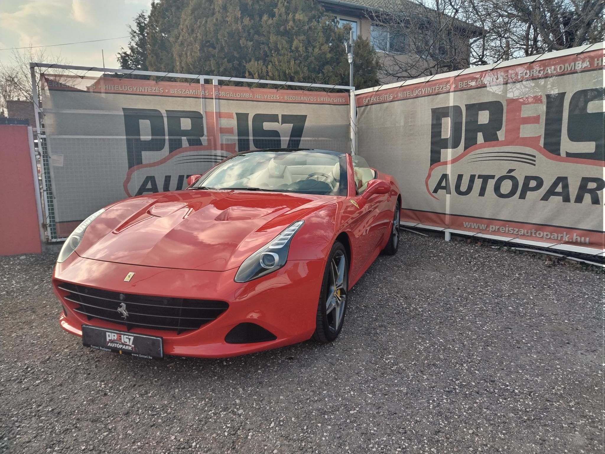 FERRARI CALIFORNIA T 3.8 V8 (Automata) Áfás (36Mft+áfa). Rendszeresen karbantartott