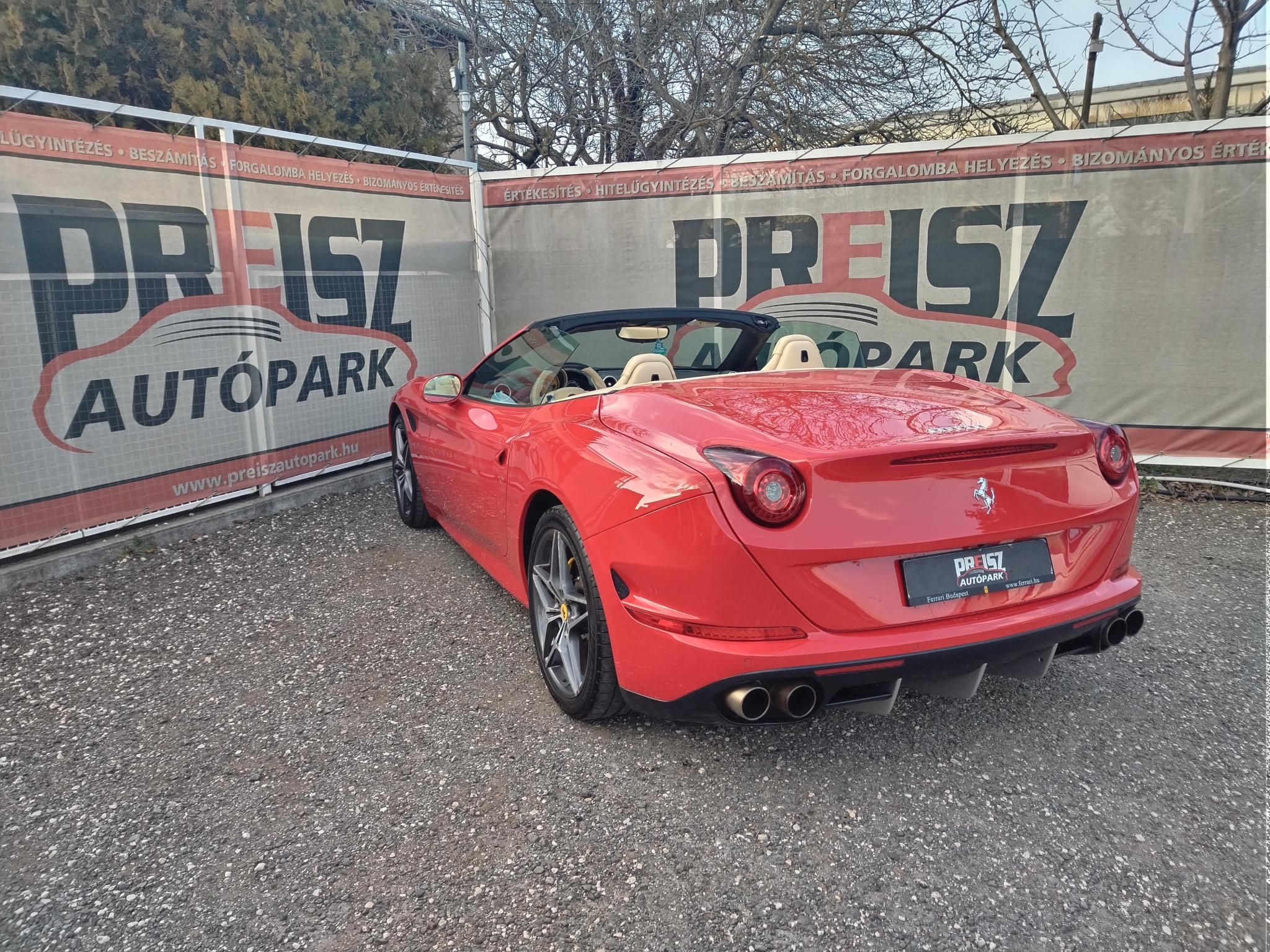 FERRARI CALIFORNIA T 3.8 V8 (Automata) Áfás (36Mft+áfa). Rendszeresen karbantartott