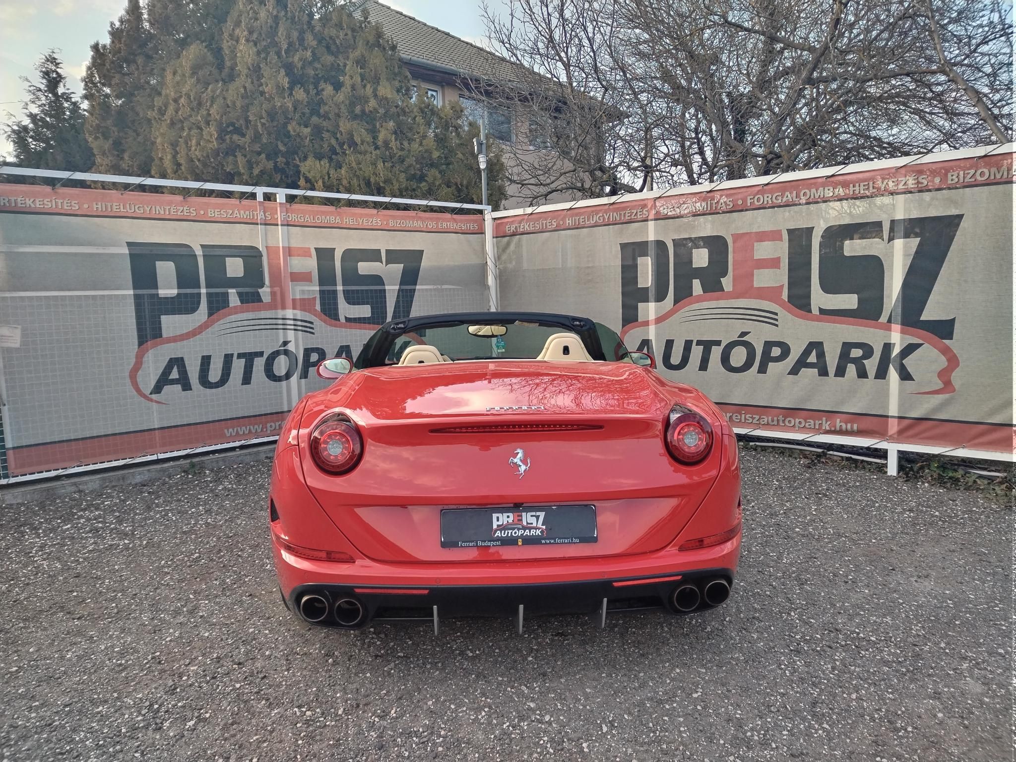 FERRARI CALIFORNIA T 3.8 V8 (Automata) Áfás (36Mft+áfa). Rendszeresen karbantartott