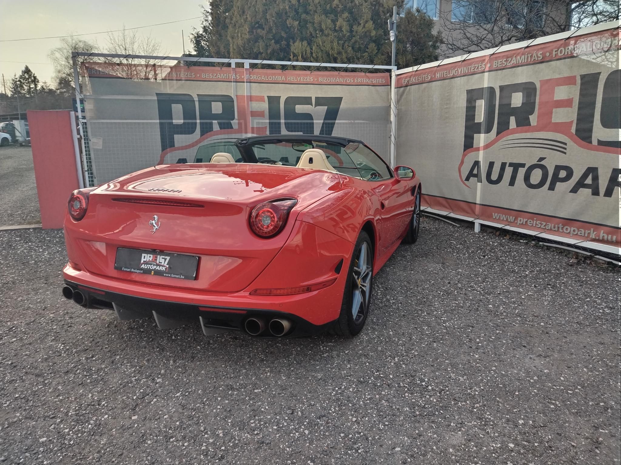 FERRARI CALIFORNIA T 3.8 V8 (Automata) Áfás (36Mft+áfa). Rendszeresen karbantartott