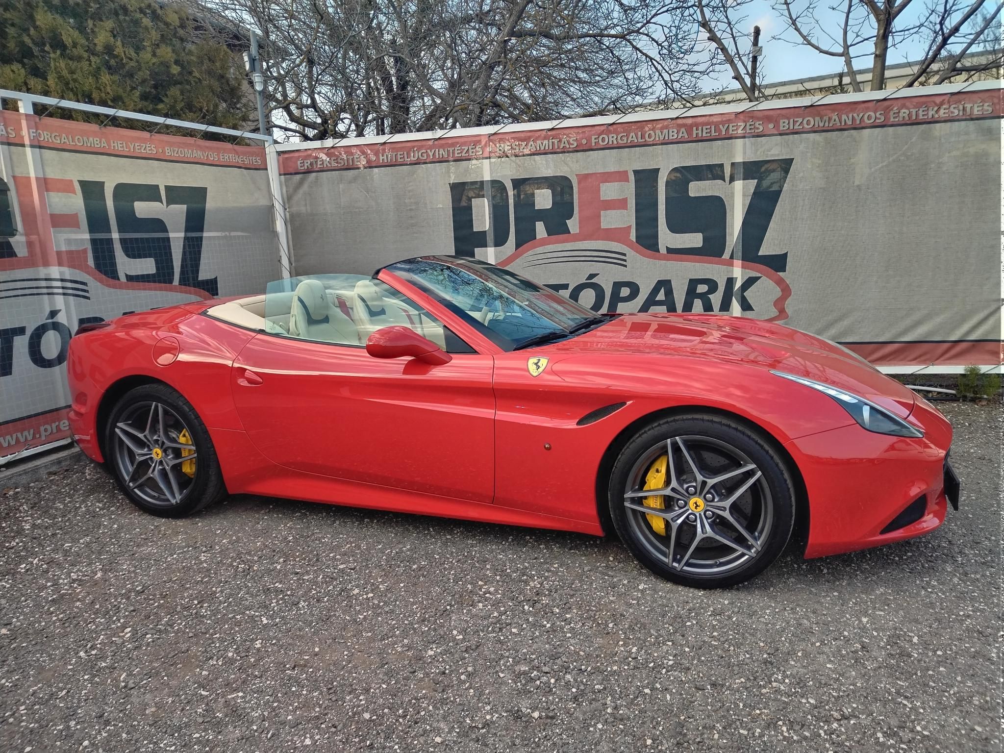 FERRARI CALIFORNIA T 3.8 V8 (Automata) Áfás (36Mft+áfa). Rendszeresen karbantartott