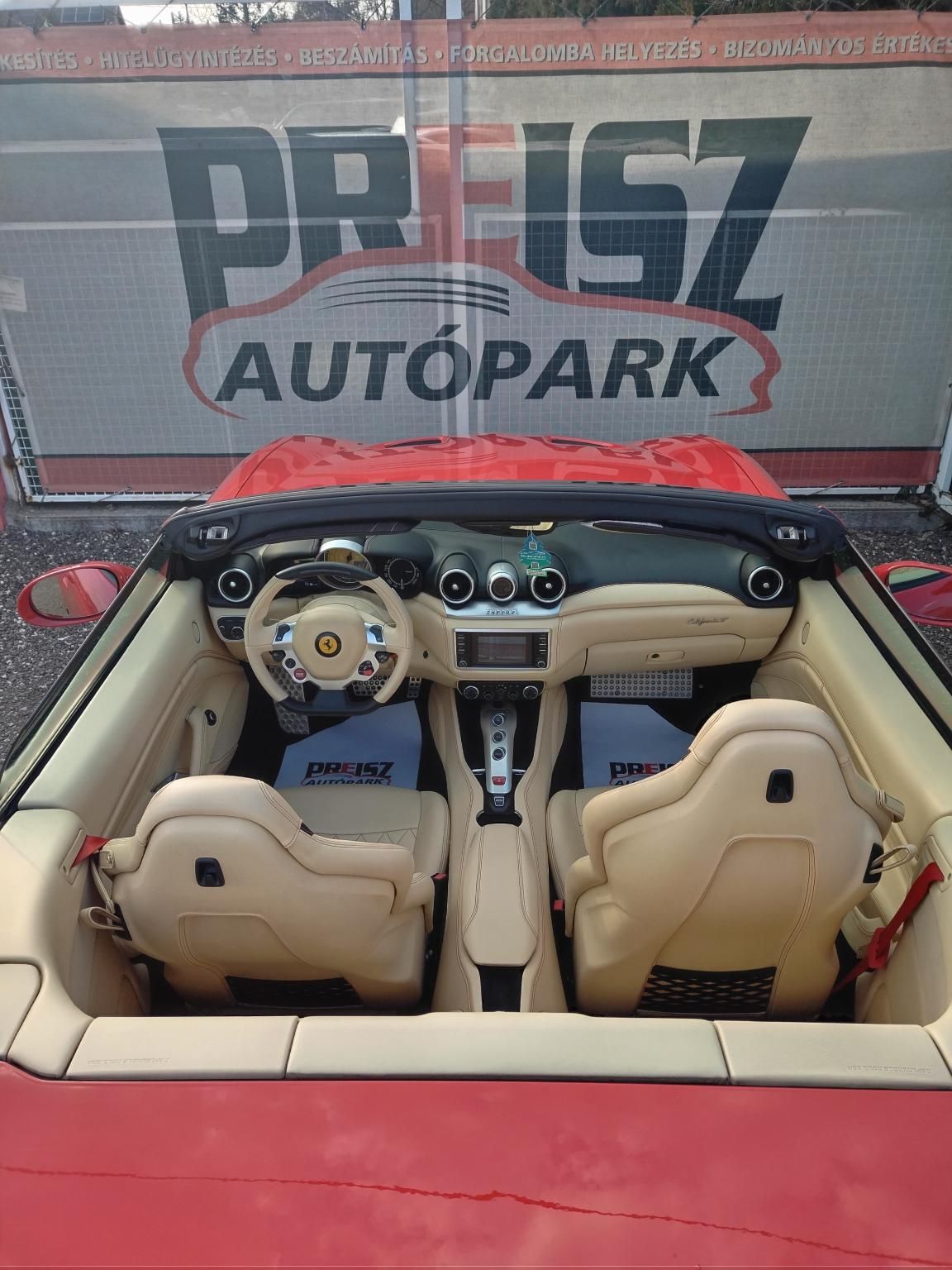 FERRARI CALIFORNIA T 3.8 V8 (Automata) Áfás (36Mft+áfa). Rendszeresen karbantartott