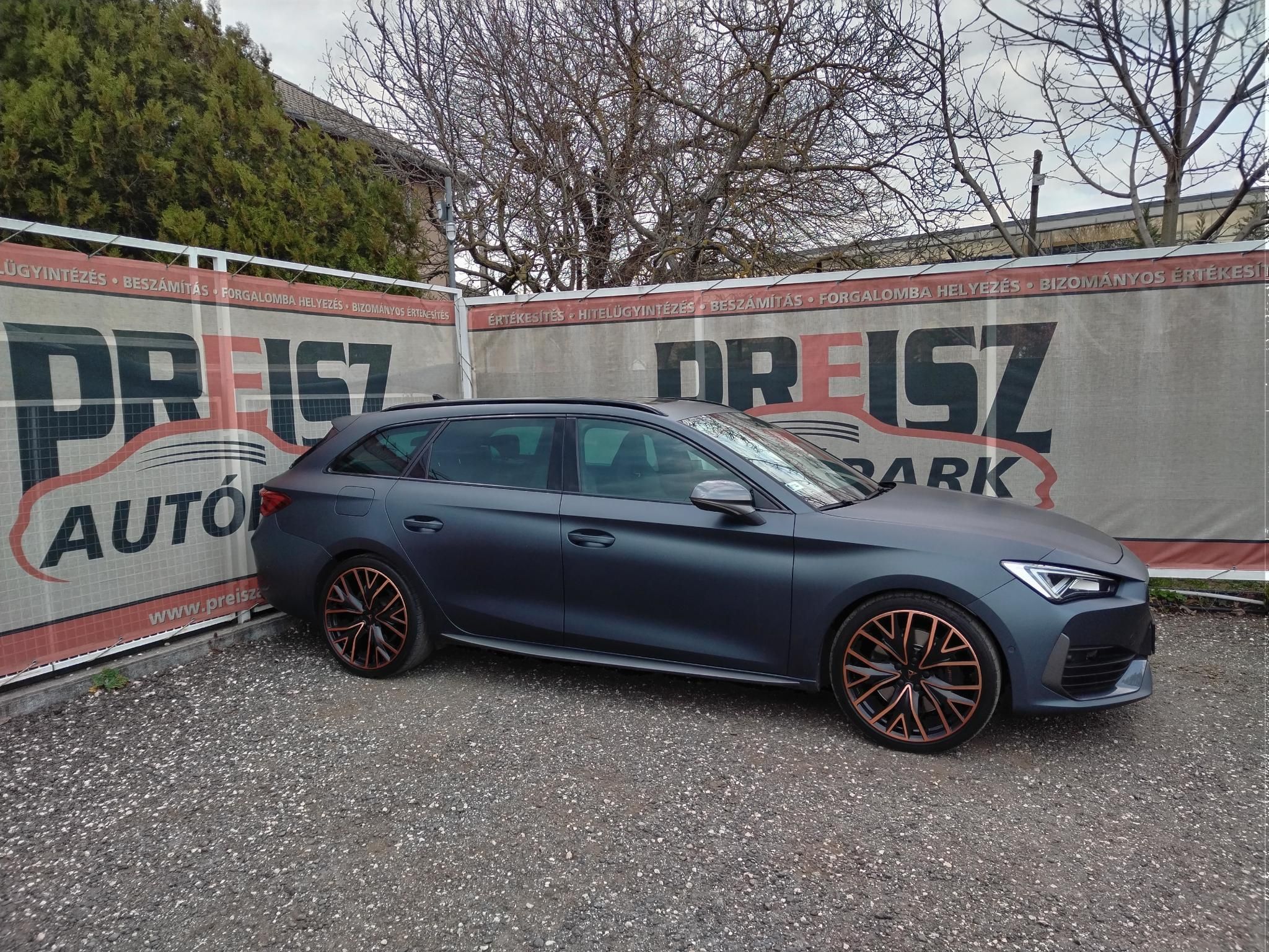 CUPRA LEON ST 2.0 TSI 4Drive DSG Panorámatető Fűtött ülés El.ülés Tempomat