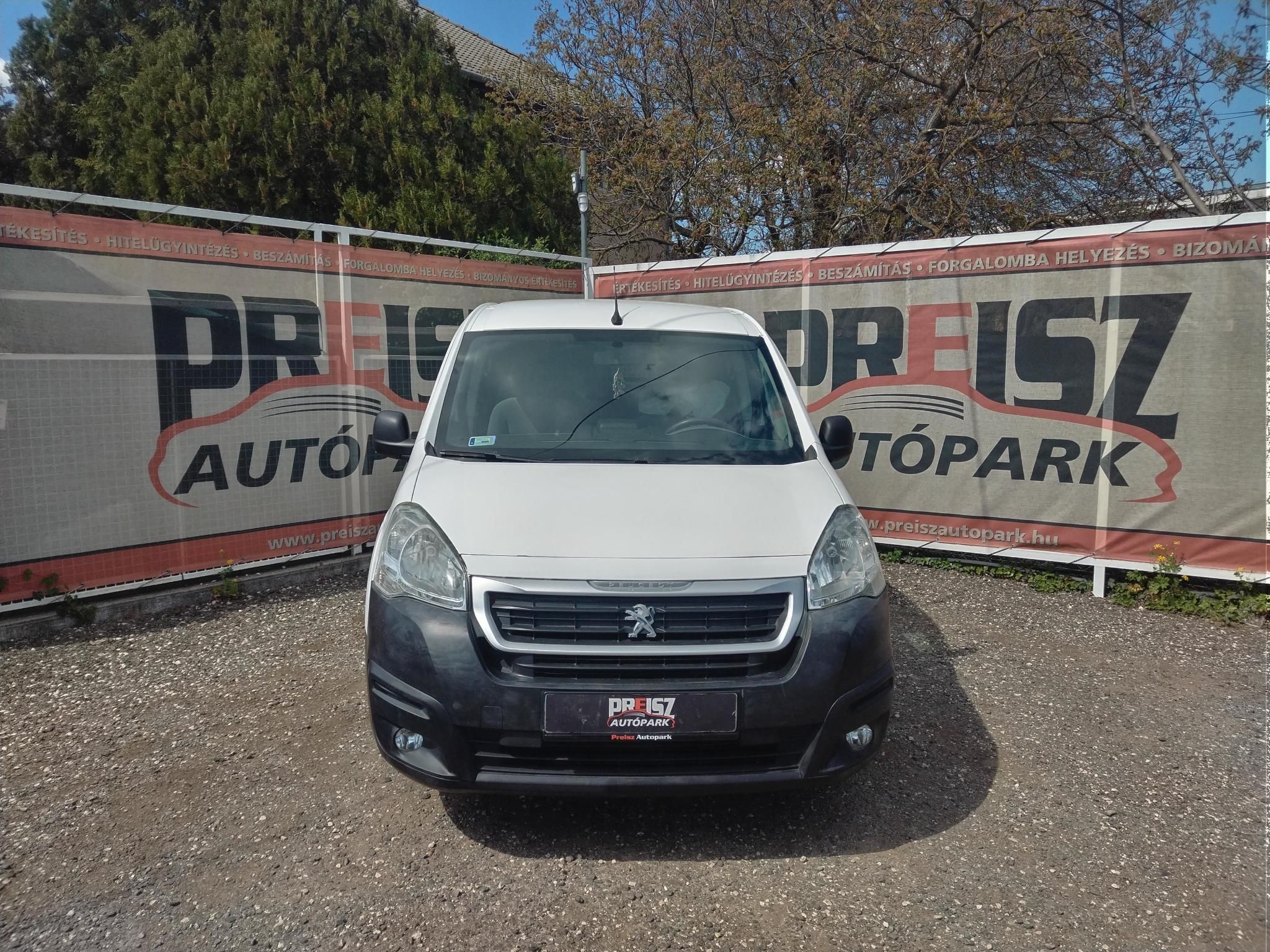 PEUGEOT PARTNER 1.6 BlueHDi Active L2 EURO6 Áfás Dupla tolóajtó Klíma Tolatóradar Navigáció