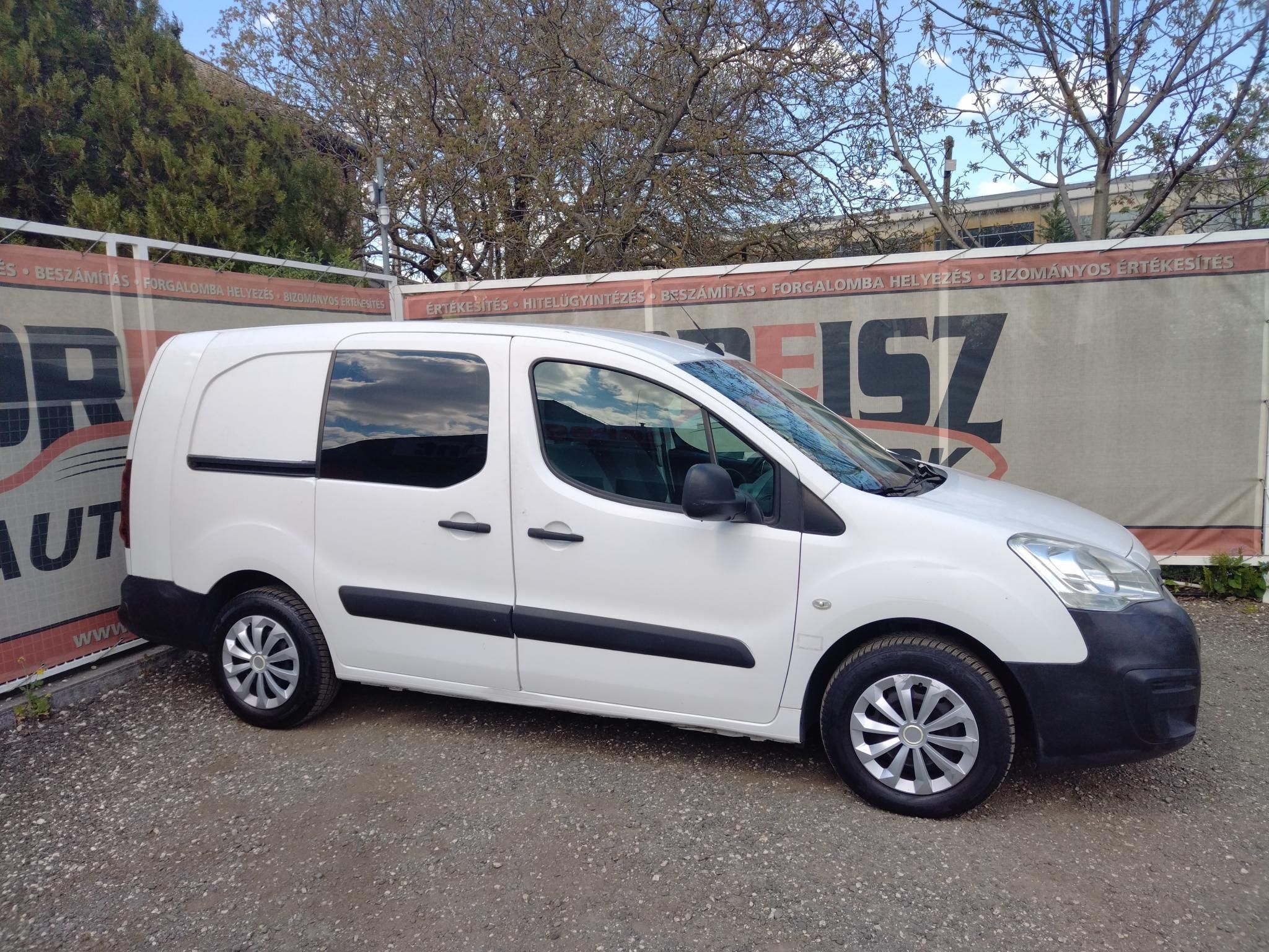 PEUGEOT PARTNER 1.6 BlueHDi Active L2 EURO6 Áfás Dupla tolóajtó Klíma Tolatóradar Navigáció