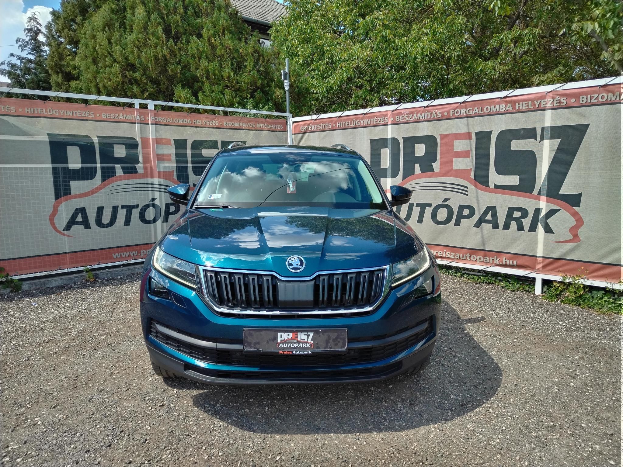 SKODA KODIAQ 2.0 TDI SCR Ambition 4x4 DSG Összkerék Fűthető első-hátsó ülések Bőr-szövet huzat Tempomat