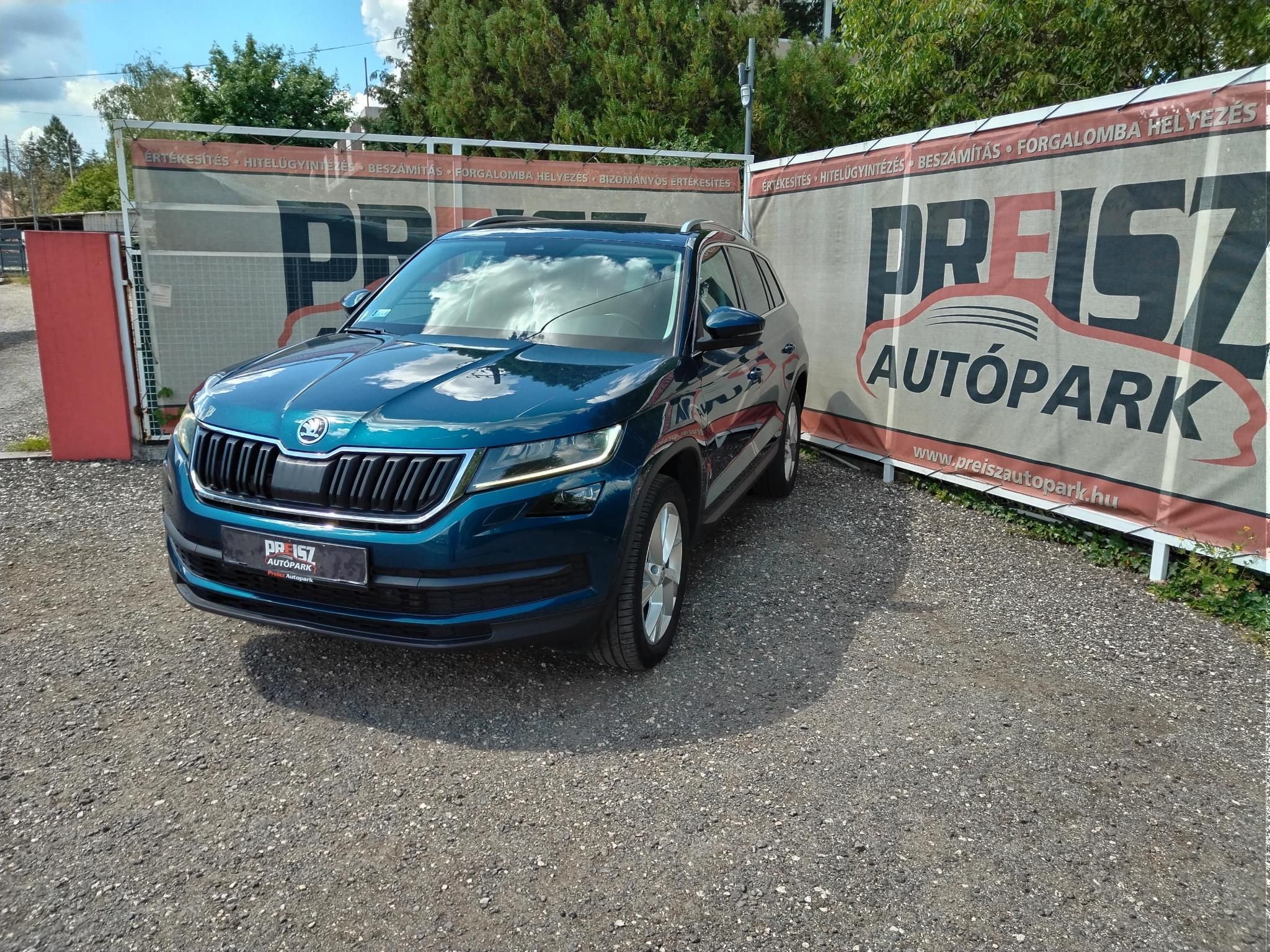 SKODA KODIAQ 2.0 TDI SCR Ambition 4x4 DSG Összkerék Fűthető első-hátsó ülések Bőr-szövet huzat Tempomat