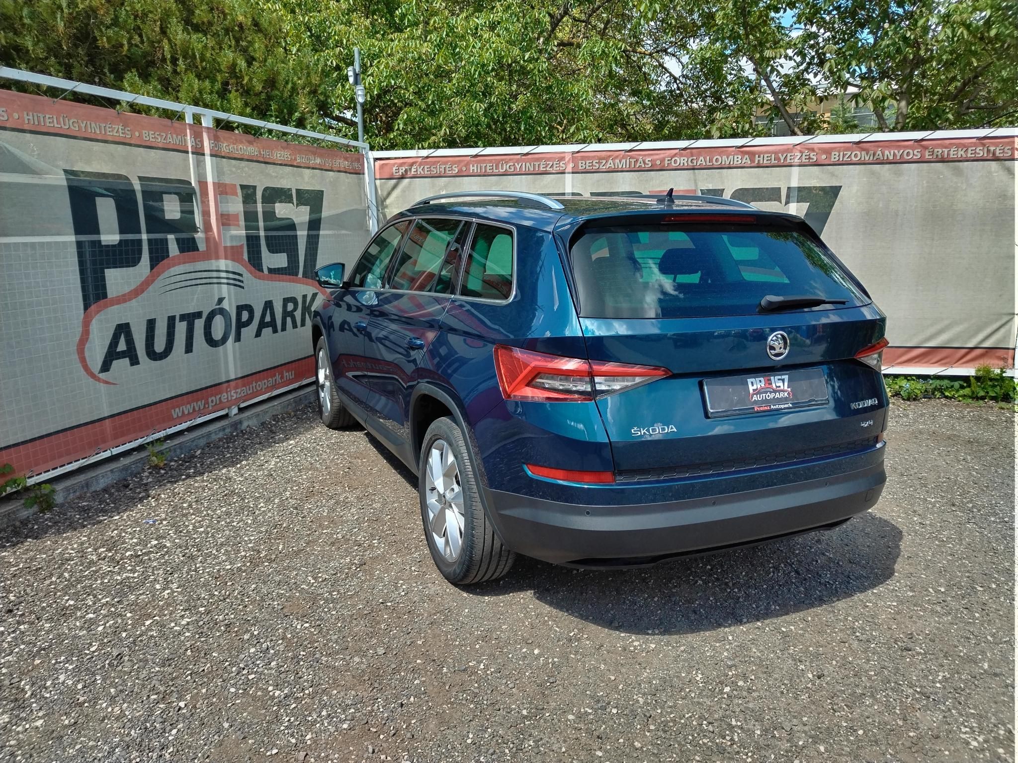 SKODA KODIAQ 2.0 TDI SCR Ambition 4x4 DSG Összkerék Fűthető első-hátsó ülések Bőr-szövet huzat Tempomat