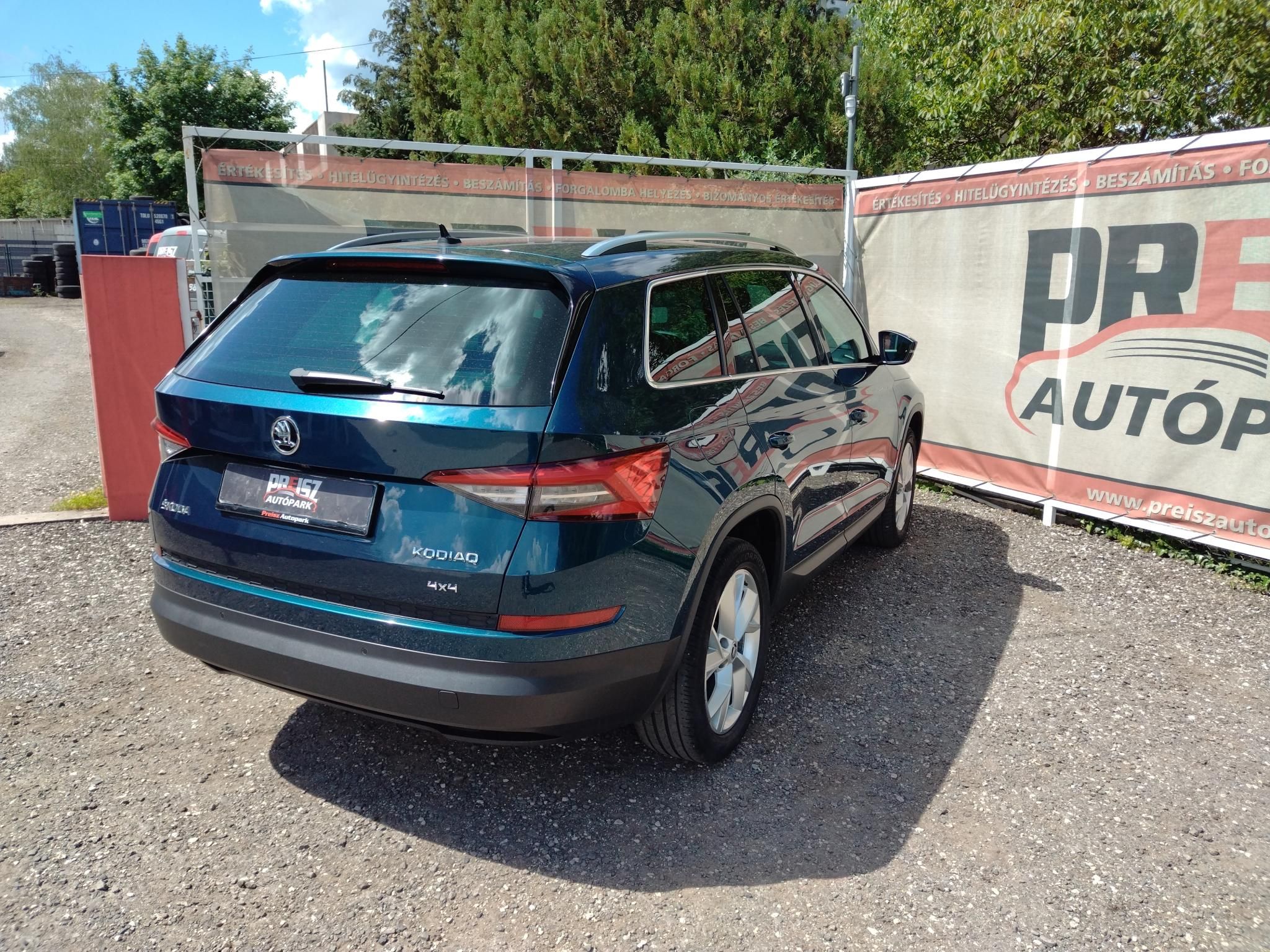 SKODA KODIAQ 2.0 TDI SCR Ambition 4x4 DSG Összkerék Fűthető első-hátsó ülések Bőr-szövet huzat Tempomat