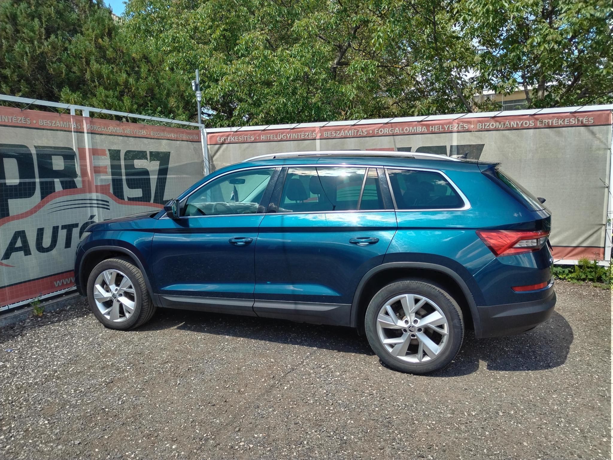 SKODA KODIAQ 2.0 TDI SCR Ambition 4x4 DSG Összkerék Fűthető első-hátsó ülések Bőr-szövet huzat Tempomat