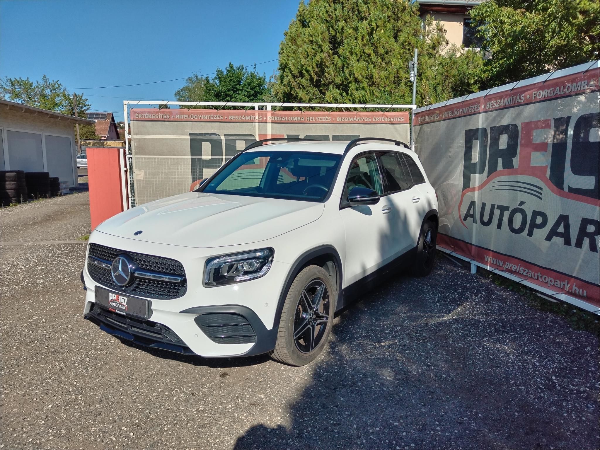 MERCEDES-BENZ GLB 180 Style 7G-DCT Garanciális Keveset futott Sérülésmentes Tempomat Fűtött ülés