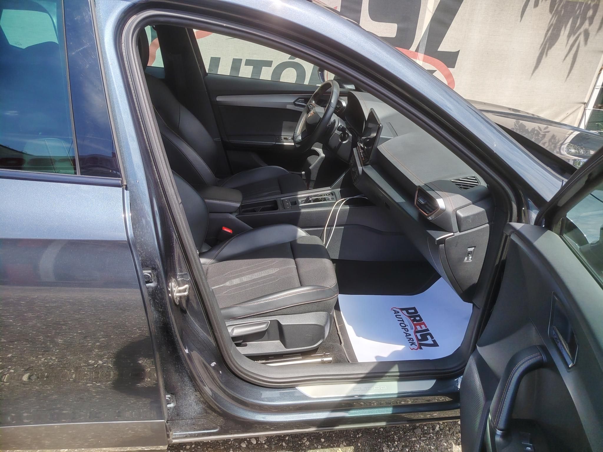 CUPRA FORMENTOR 1.5 TSI DSG Áfás Automata Keyless Tempomat Fűthető tükör Fűthető kormány