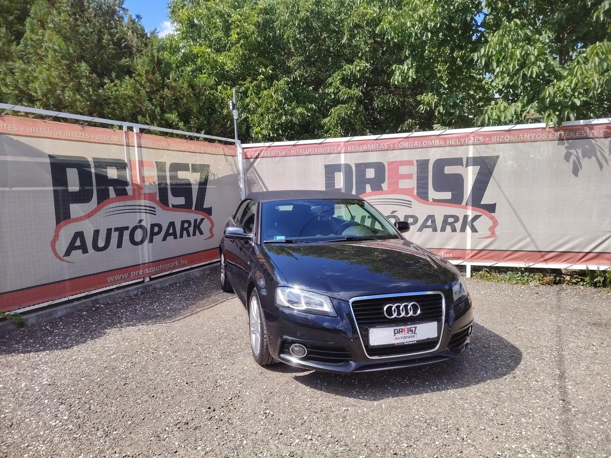AUDI A3 CABRIO 1.4 TFSI Attraction S Line Első-hátsó parkolóradar Fűtött ülés Bőr-szövet huzat
