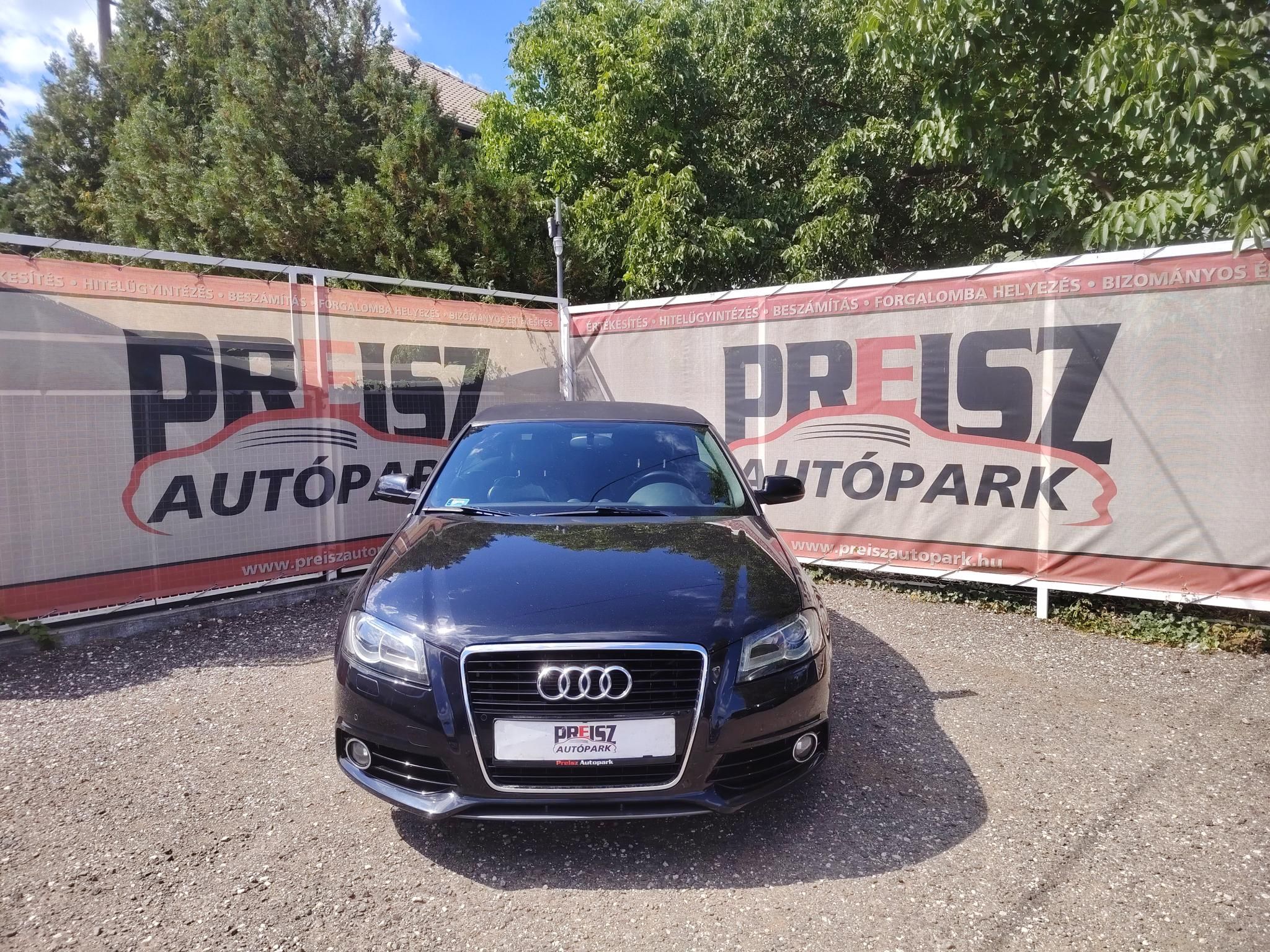 AUDI A3 CABRIO 1.4 TFSI Attraction S Line Első-hátsó parkolóradar Fűtött ülés Bőr-szövet huzat