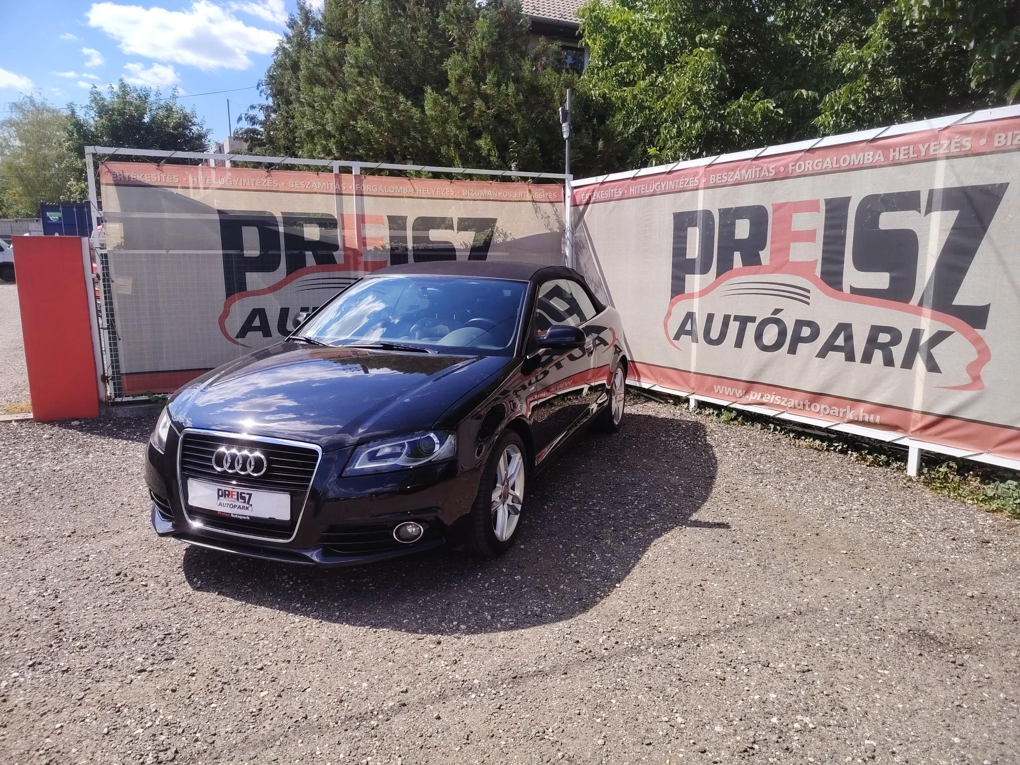 AUDI A3 CABRIO 1.4 TFSI Attraction S Line Első-hátsó parkolóradar Fűtött ülés Bőr-szövet huzat