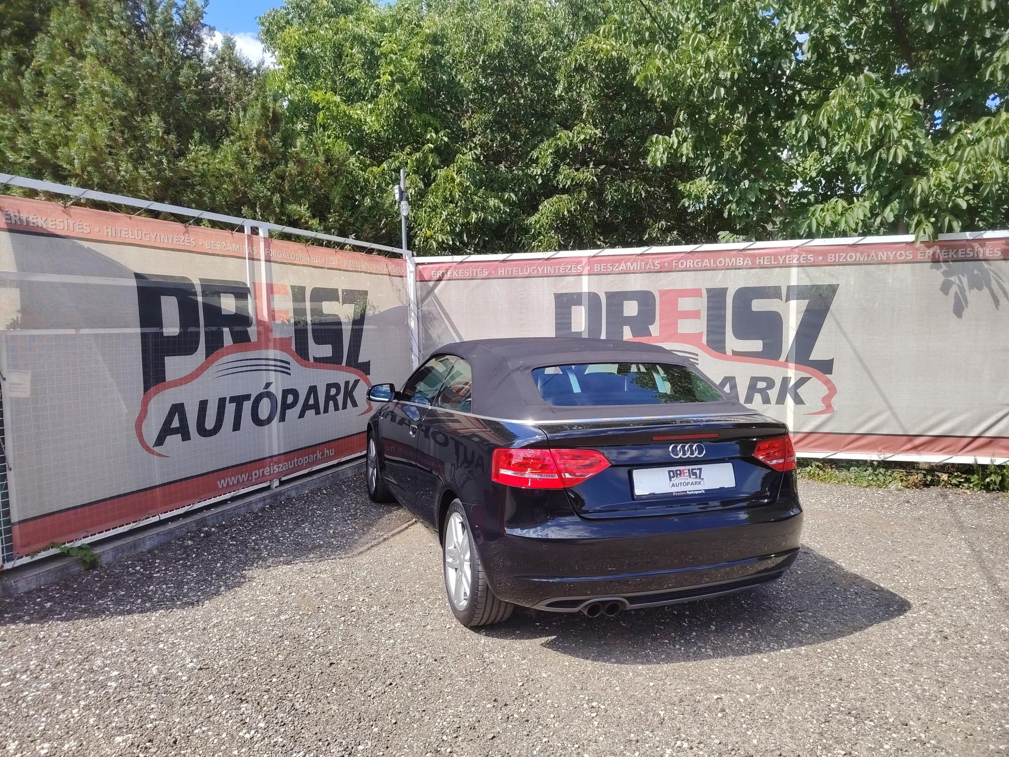 AUDI A3 CABRIO 1.4 TFSI Attraction S Line Első-hátsó parkolóradar Fűtött ülés Bőr-szövet huzat