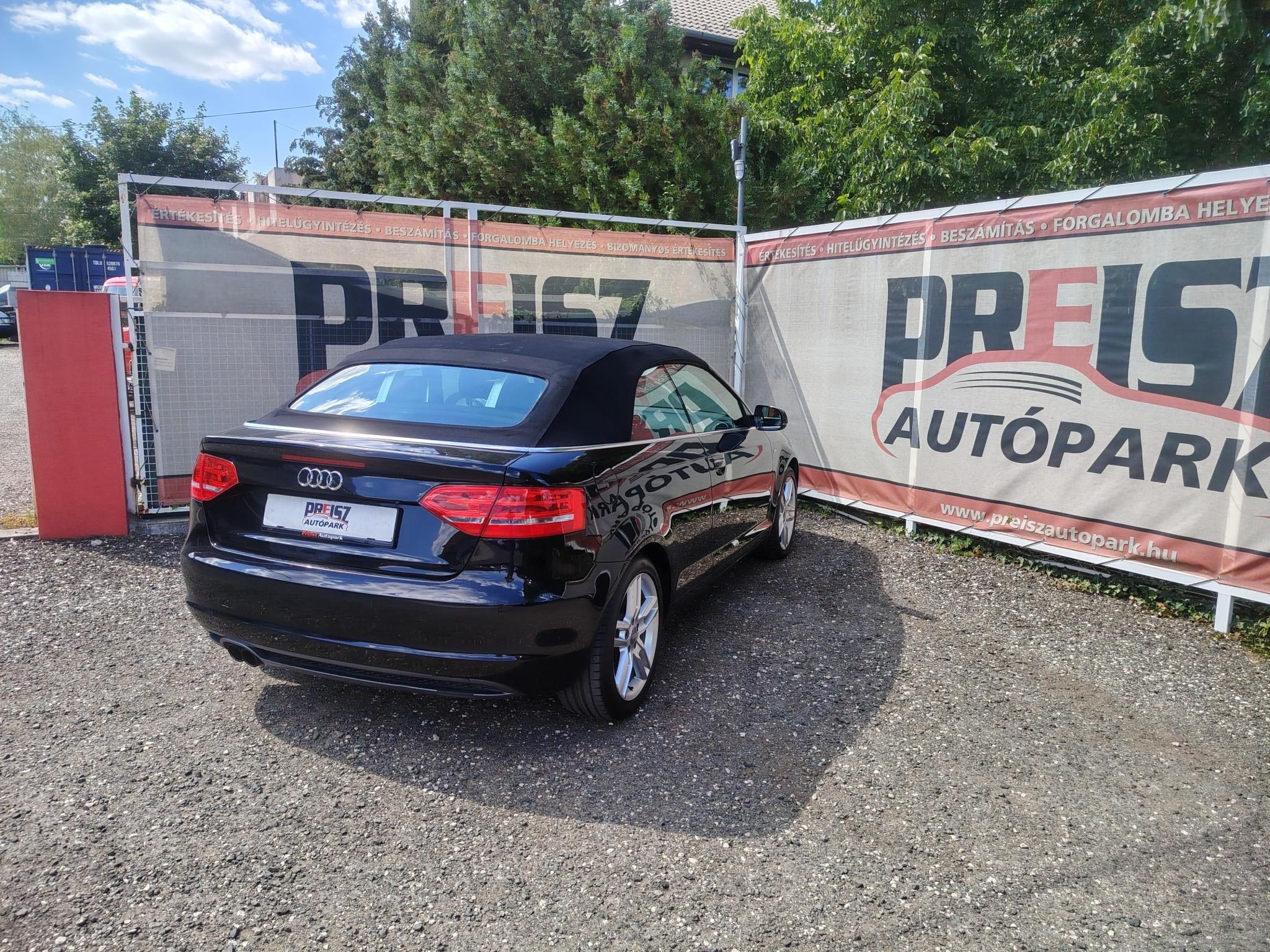 AUDI A3 CABRIO 1.4 TFSI Attraction S Line Első-hátsó parkolóradar Fűtött ülés Bőr-szövet huzat
