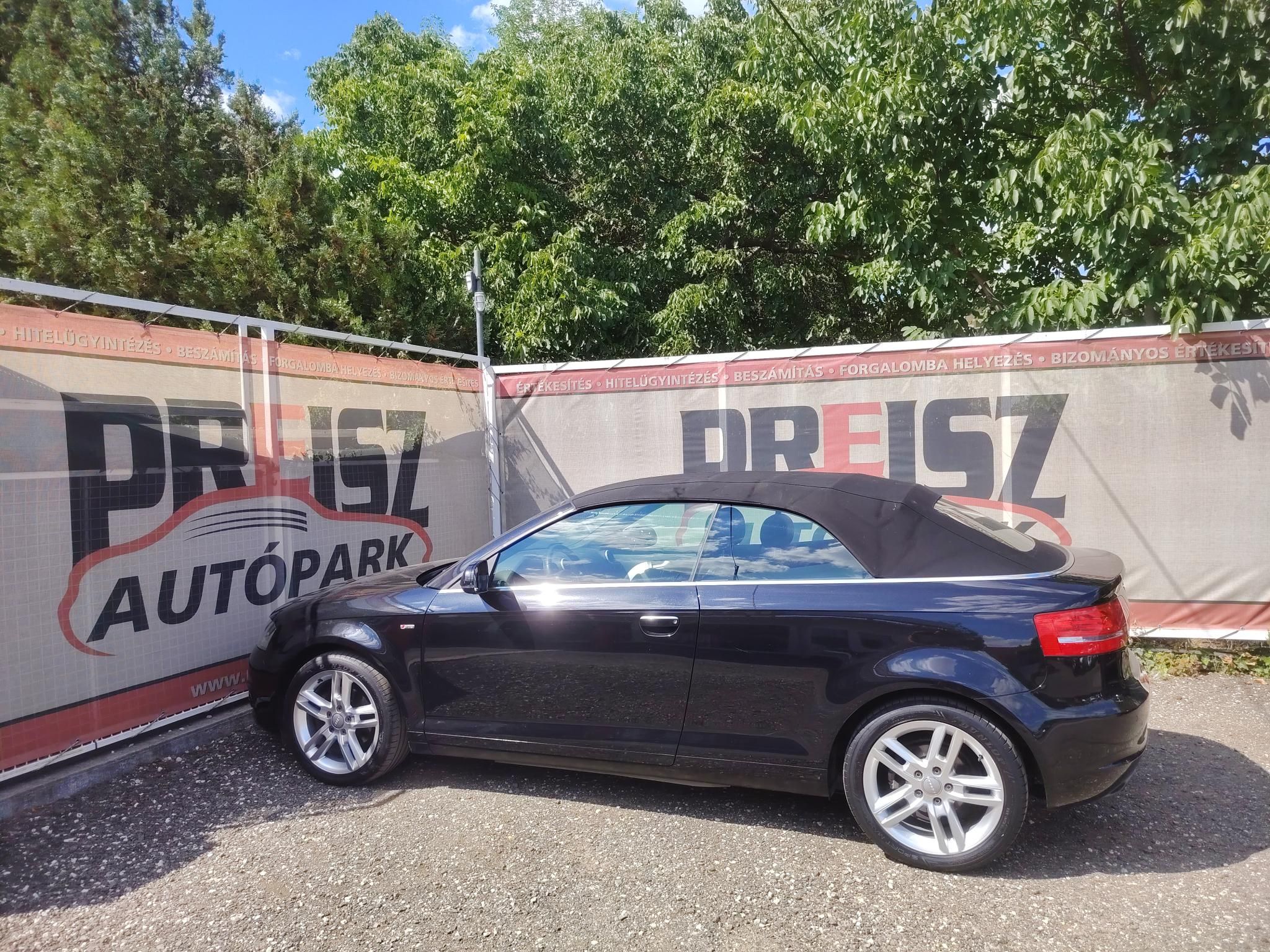 AUDI A3 CABRIO 1.4 TFSI Attraction S Line Első-hátsó parkolóradar Fűtött ülés Bőr-szövet huzat