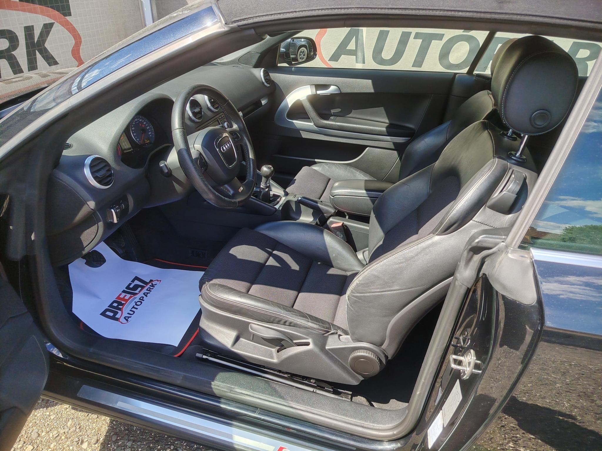 AUDI A3 CABRIO 1.4 TFSI Attraction S Line Első-hátsó parkolóradar Fűtött ülés Bőr-szövet huzat