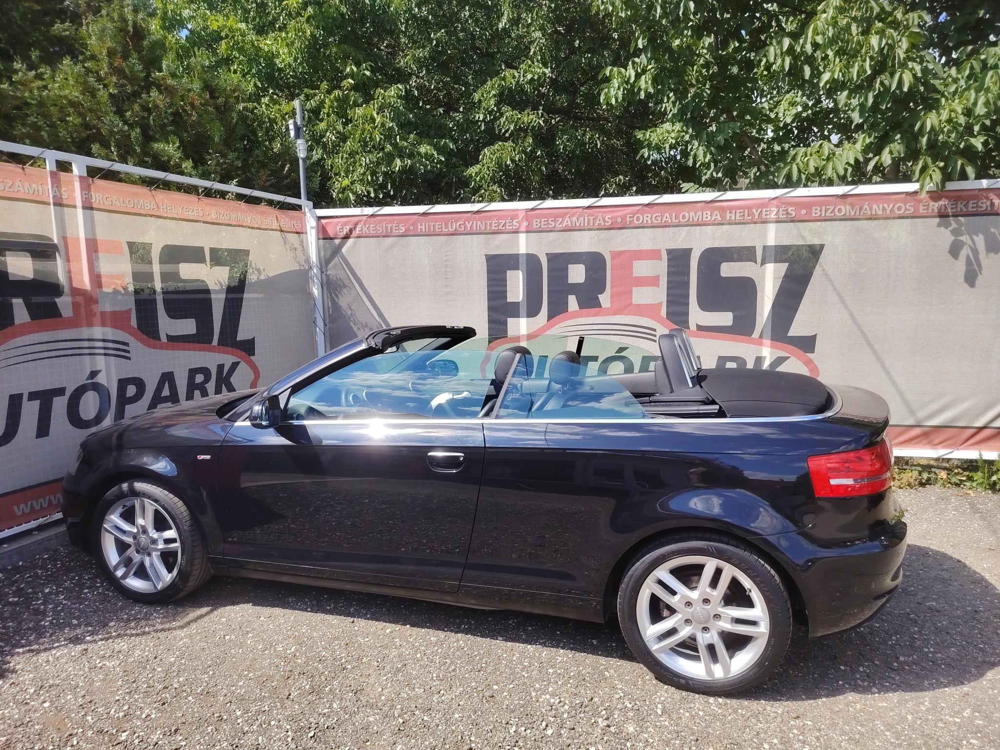 AUDI A3 CABRIO 1.4 TFSI Attraction S Line Első-hátsó parkolóradar Fűtött ülés Bőr-szövet huzat