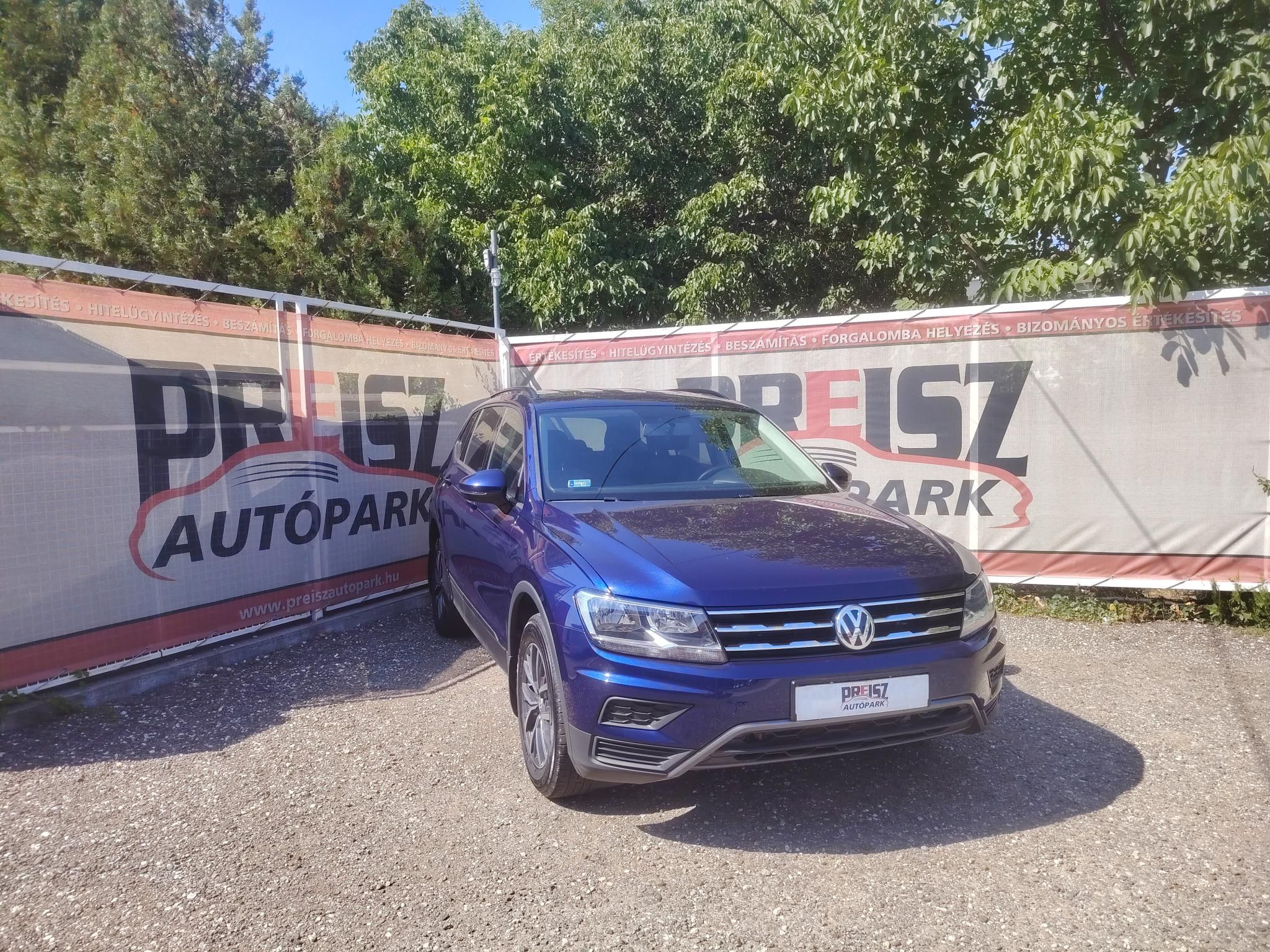 VOLKSWAGEN TIGUAN 2.0 TSI DSG 7 személyes Friss műszaki Fűthető tükör