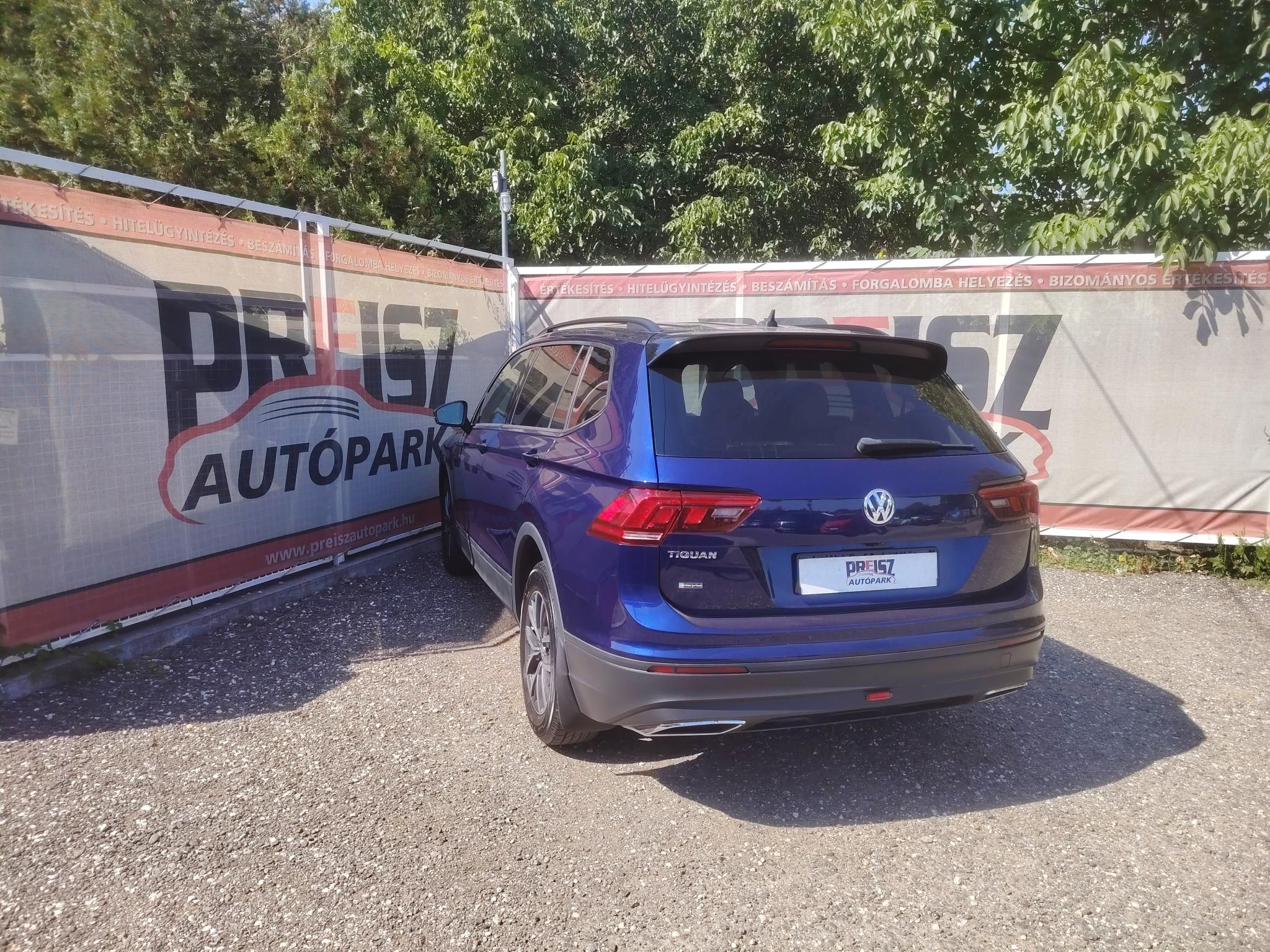 VOLKSWAGEN TIGUAN 2.0 TSI DSG 7 személyes Friss műszaki Fűthető tükör