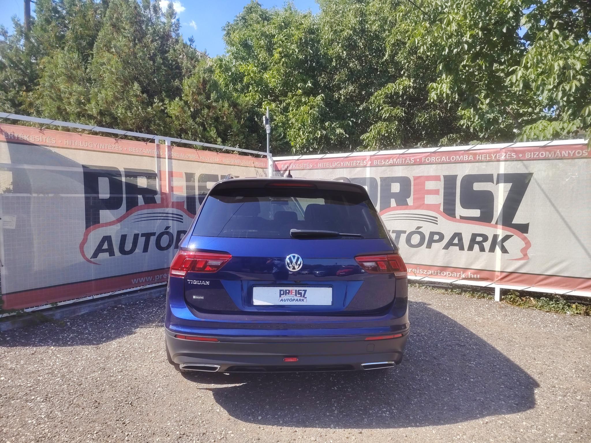 VOLKSWAGEN TIGUAN 2.0 TSI DSG 7 személyes Friss műszaki Fűthető tükör