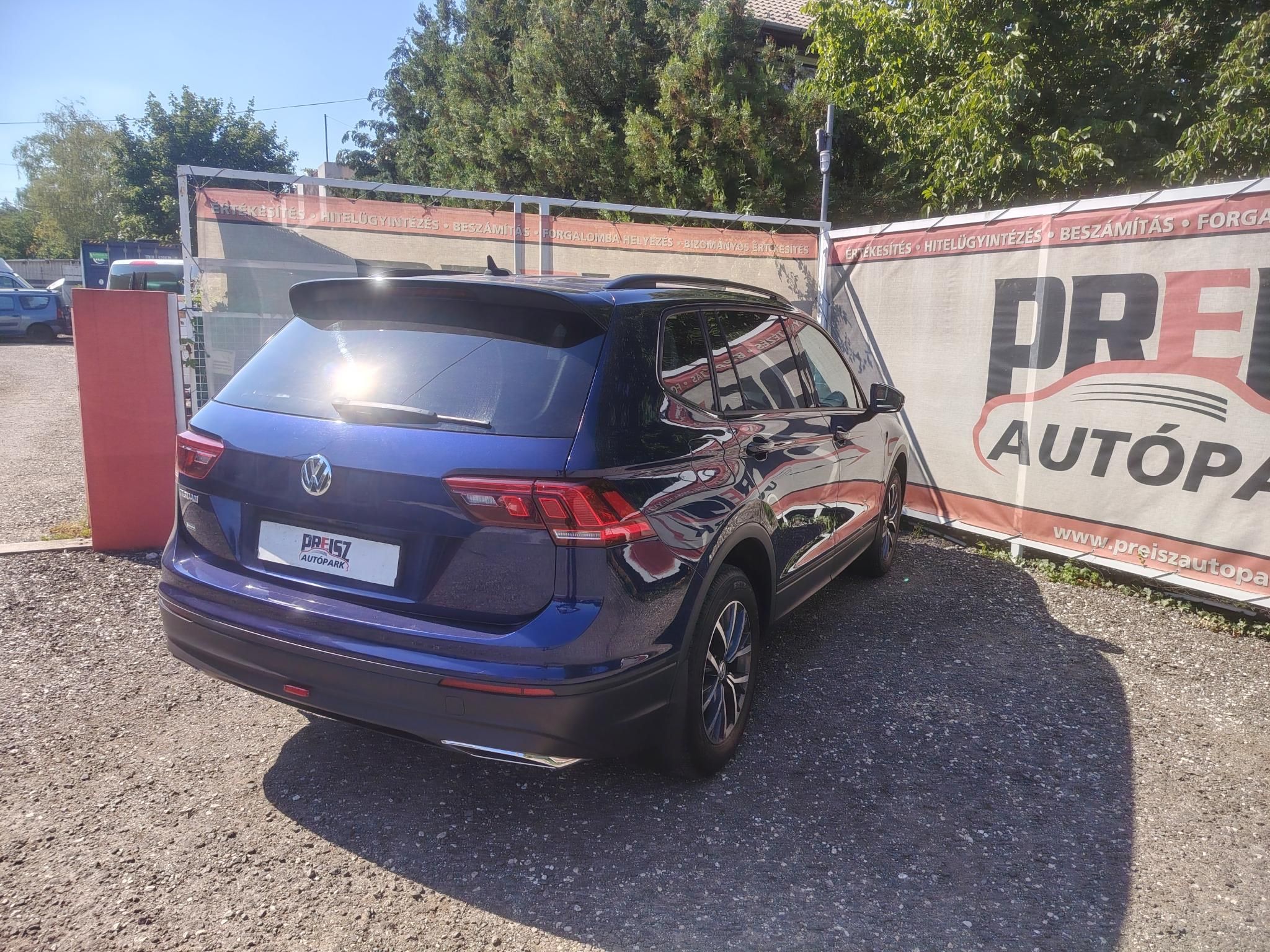 VOLKSWAGEN TIGUAN 2.0 TSI DSG 7 személyes Friss műszaki Fűthető tükör