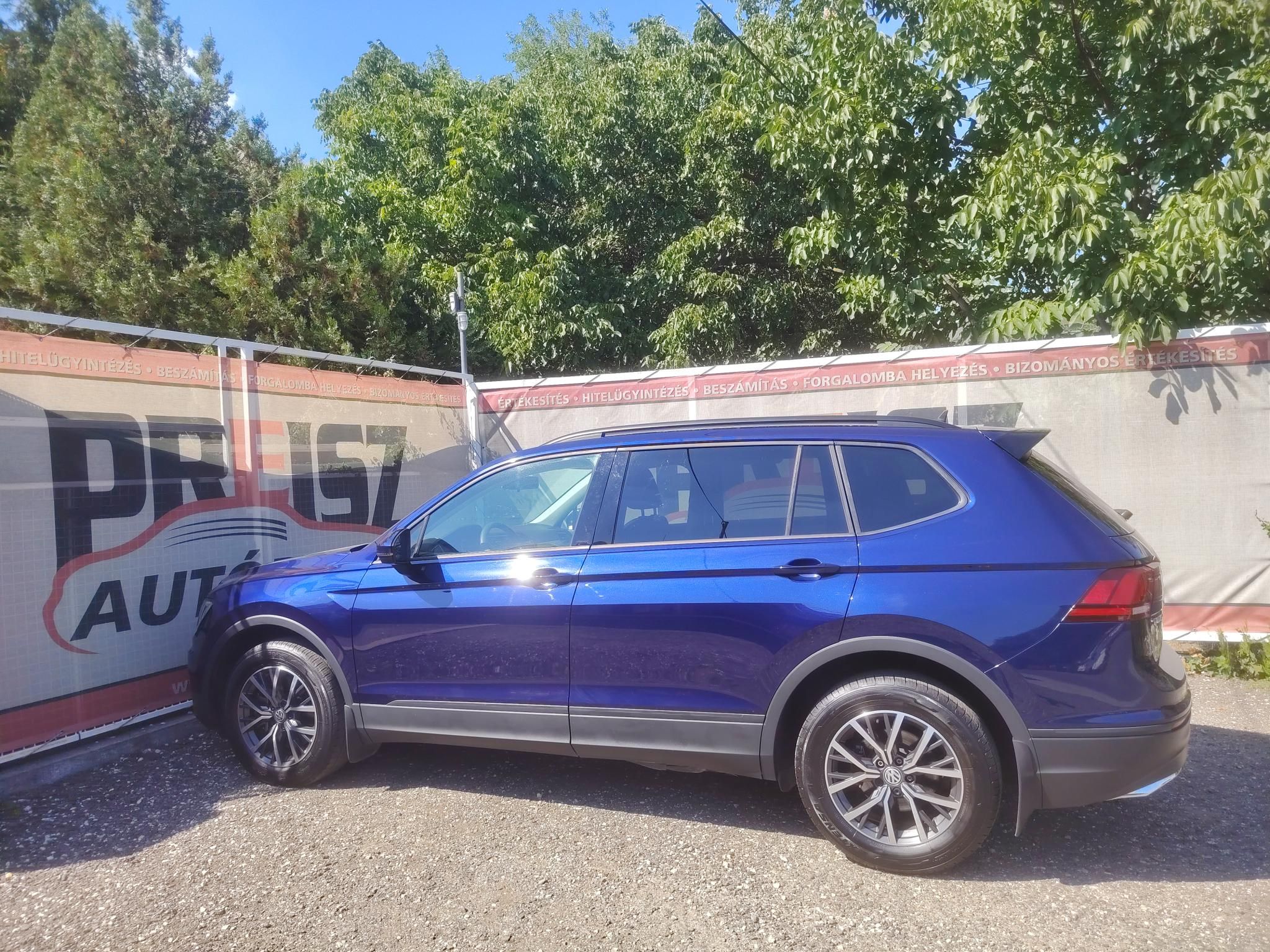 VOLKSWAGEN TIGUAN 2.0 TSI DSG 7 személyes Friss műszaki Fűthető tükör