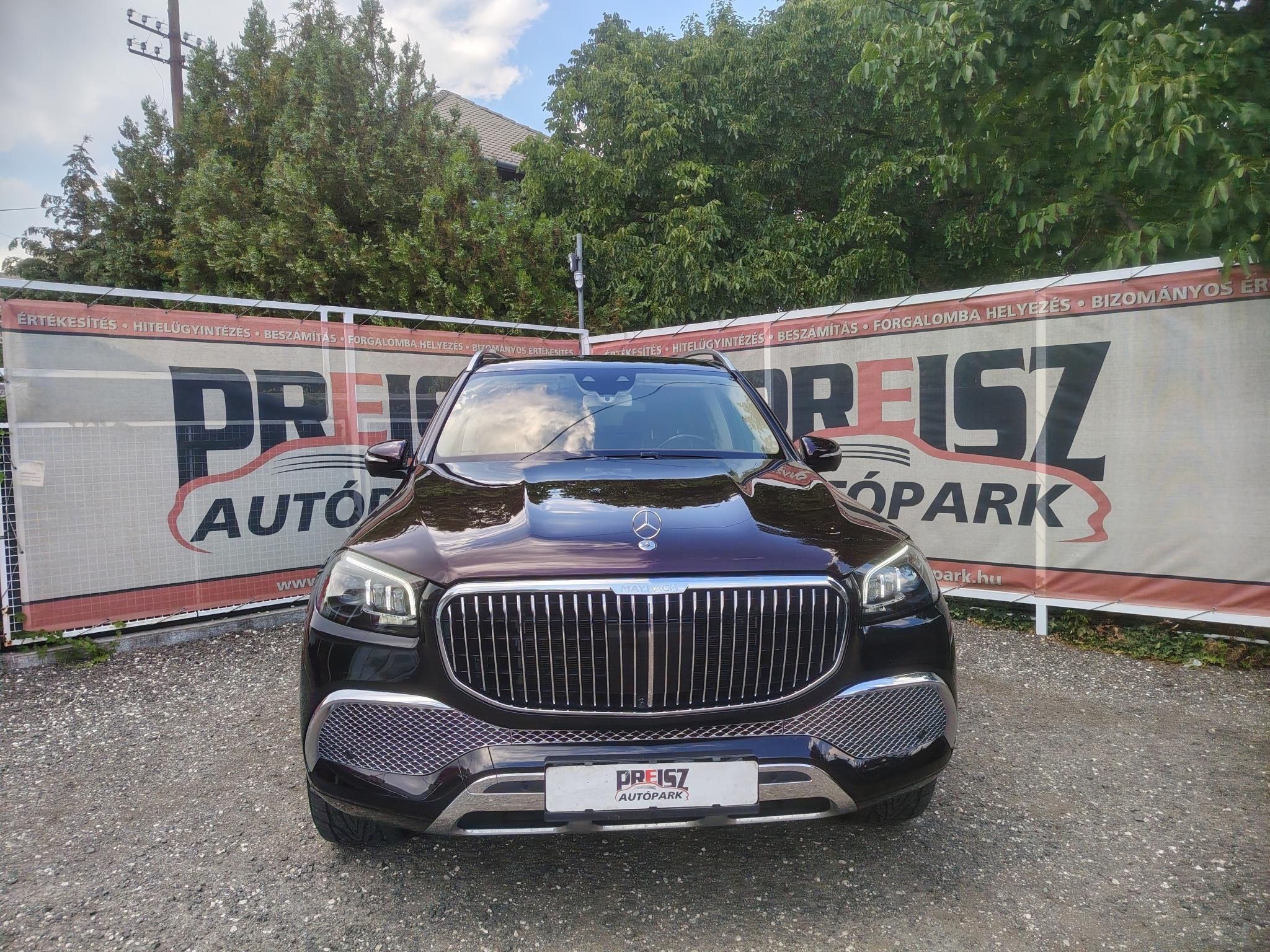 MERCEDES-MAYBACH GLS 600 4MATIC Panorámatető Bőrbelső 4 Fűtött/hűtött elektromos ülés Tempomat Pezsgőhűtő
