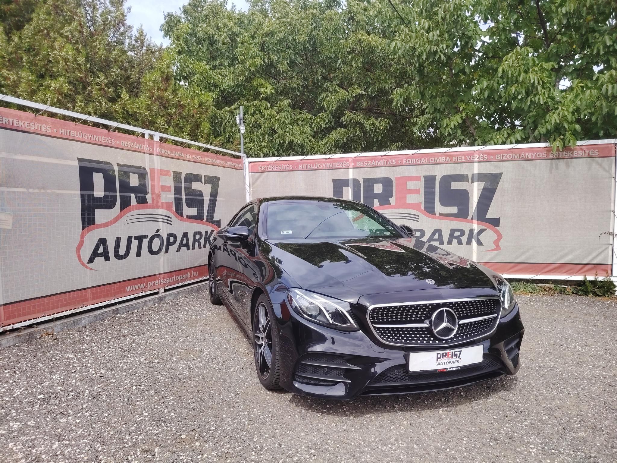 MERCEDES-BENZ E 200 9G-TRONIC Coupe Bőr belső Motoros ülés Tempomat Fűtött ülés