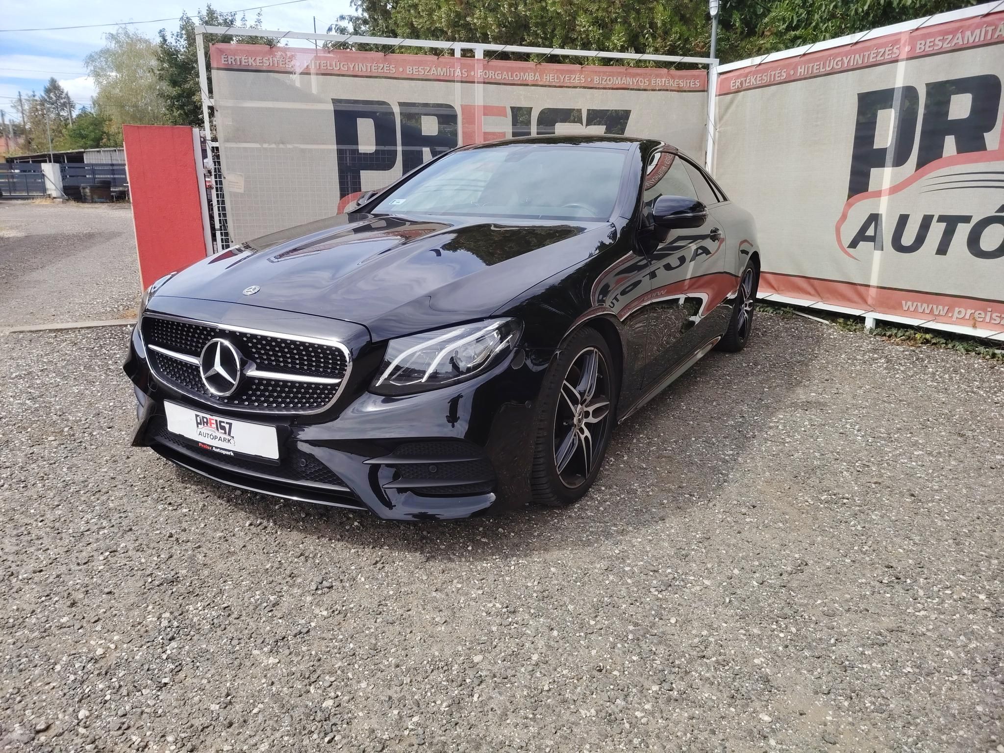 MERCEDES-BENZ E 200 9G-TRONIC Coupe Bőr belső Motoros ülés Tempomat Fűtött ülés