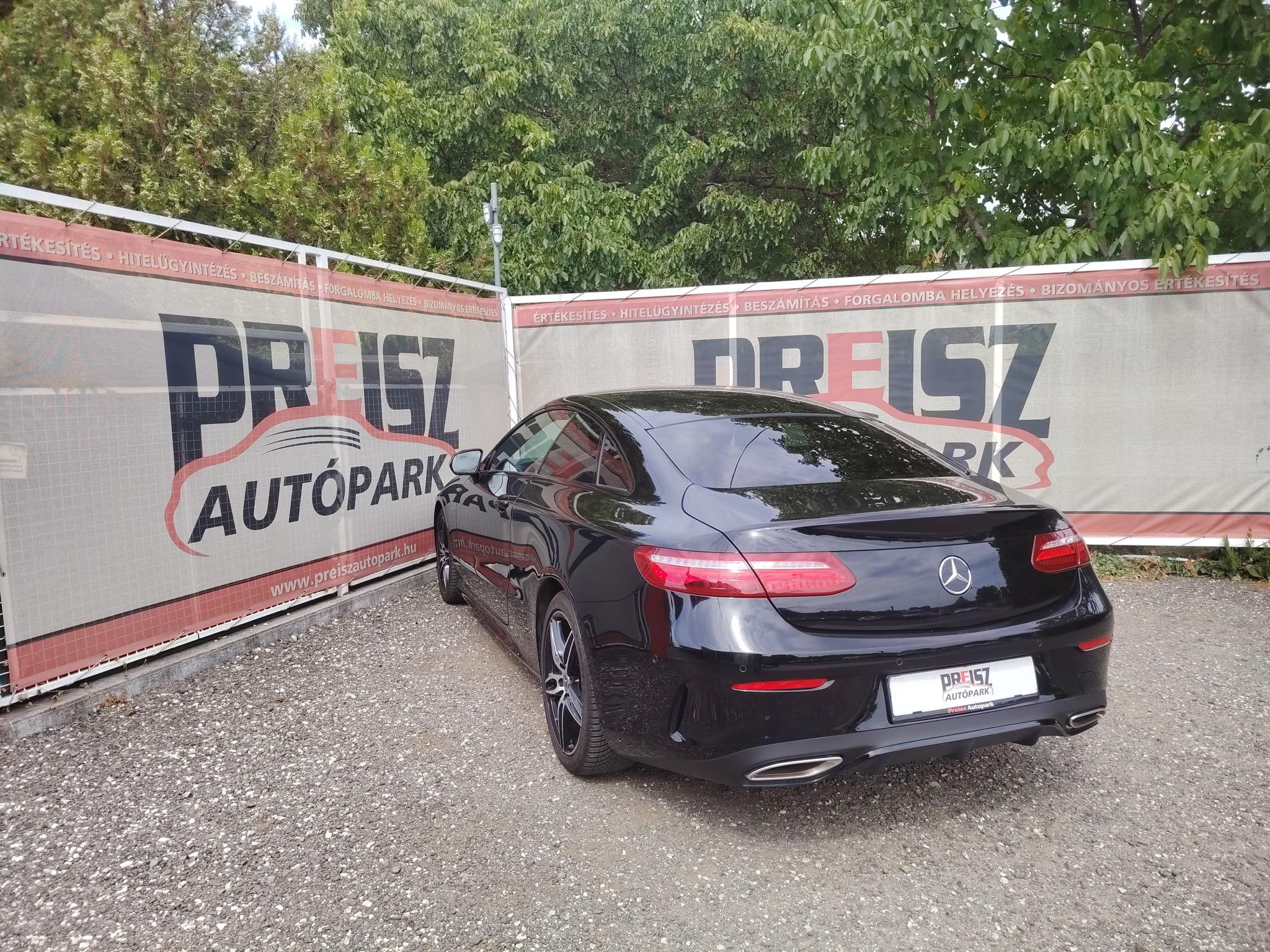 MERCEDES-BENZ E 200 9G-TRONIC Coupe Bőr belső Motoros ülés Tempomat Fűtött ülés