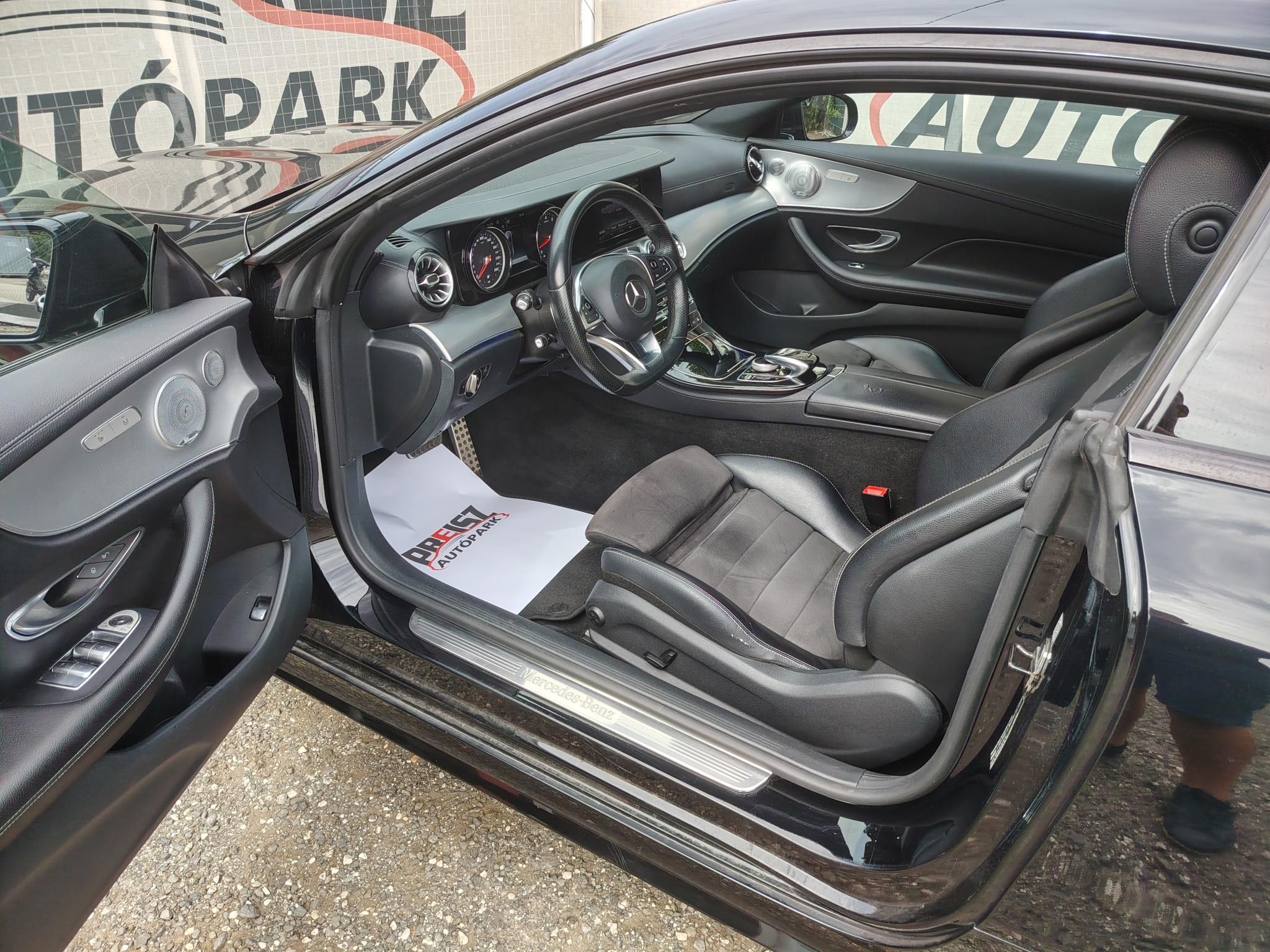 MERCEDES-BENZ E 200 9G-TRONIC Coupe Bőr belső Motoros ülés Tempomat Fűtött ülés