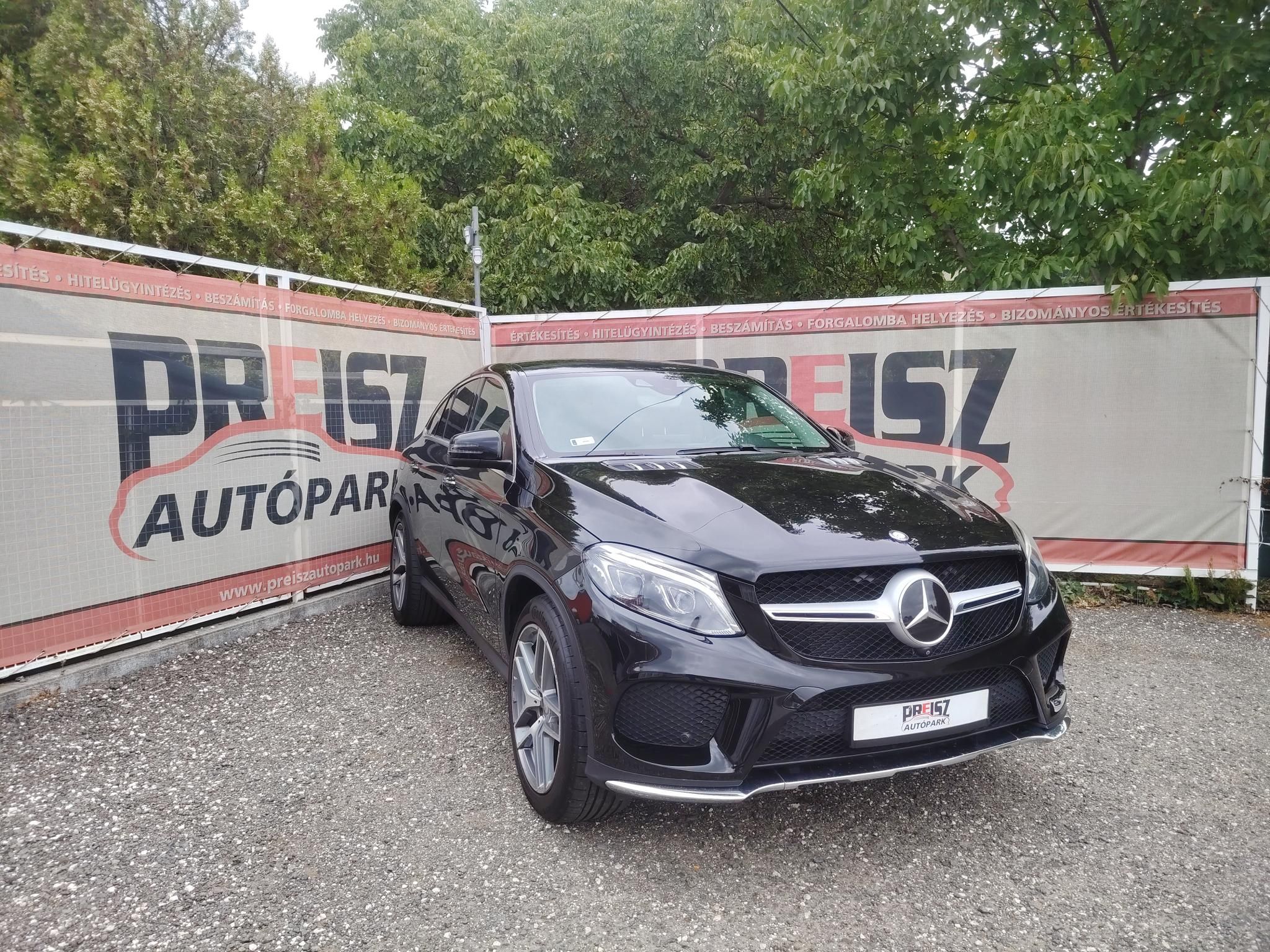 MERCEDES-BENZ GLE 400 4Matic (Automata) Áfás Panorámatető 360-as kamera Bőrbelső Fűtött ülés El.ülés Tempomat