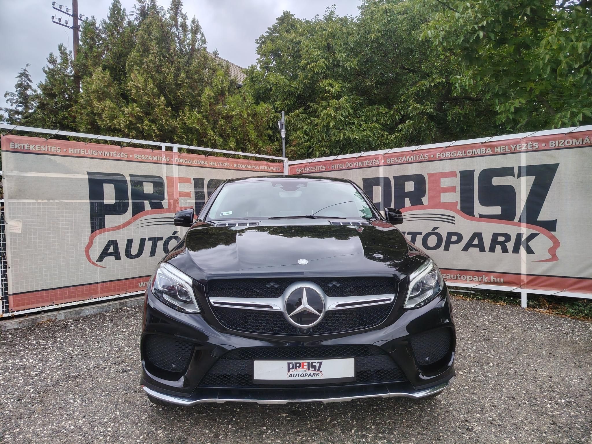 MERCEDES-BENZ GLE 400 4Matic (Automata) Áfás Panorámatető 360-as kamera Bőrbelső Fűtött ülés El.ülés Tempomat