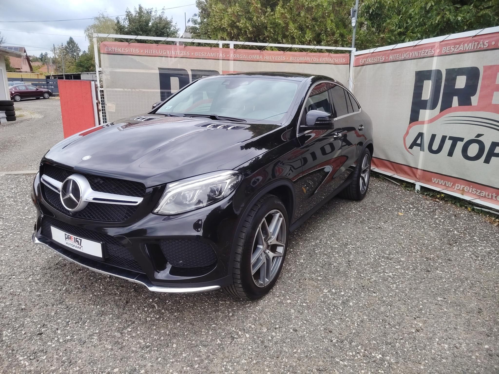 MERCEDES-BENZ GLE 400 4Matic (Automata) Áfás Panorámatető 360-as kamera Bőrbelső Fűtött ülés El.ülés Tempomat