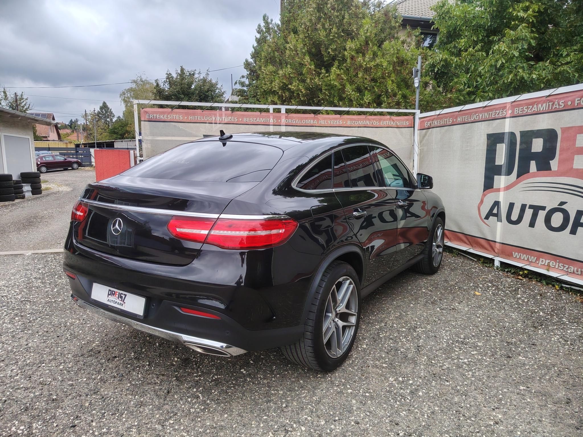 MERCEDES-BENZ GLE 400 4Matic (Automata) Áfás Panorámatető 360-as kamera Bőrbelső Fűtött ülés El.ülés Tempomat