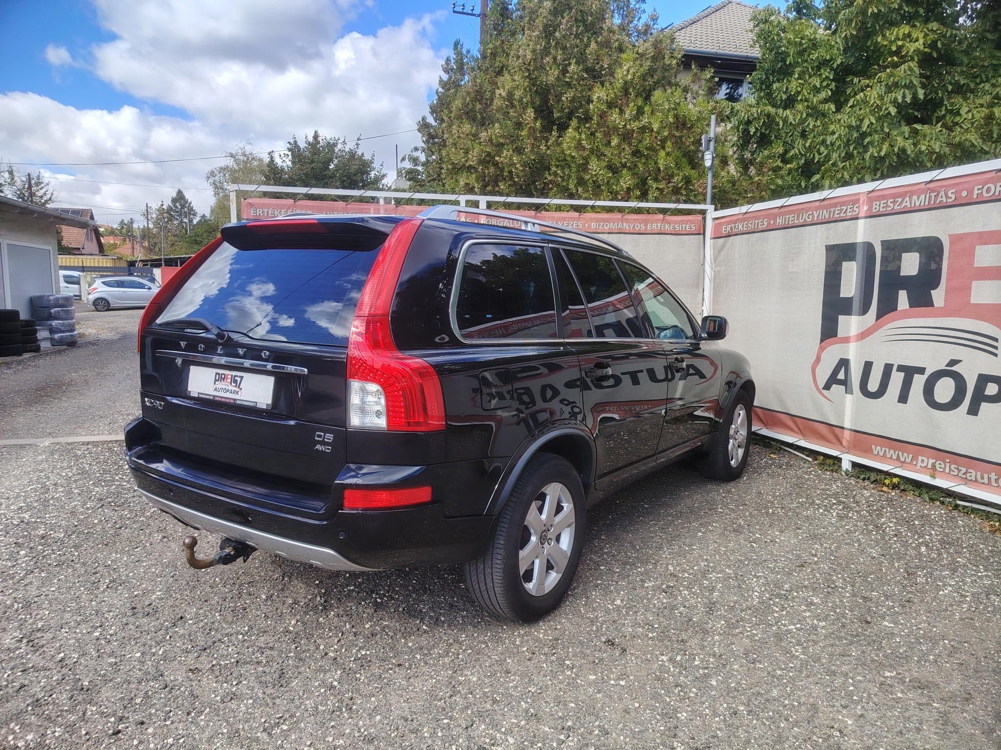 VOLVO XC90 2.4 D [D5] Executive Geartronic (7 személyes ) Bőr belső Vonóhorog Gyári fényezés
