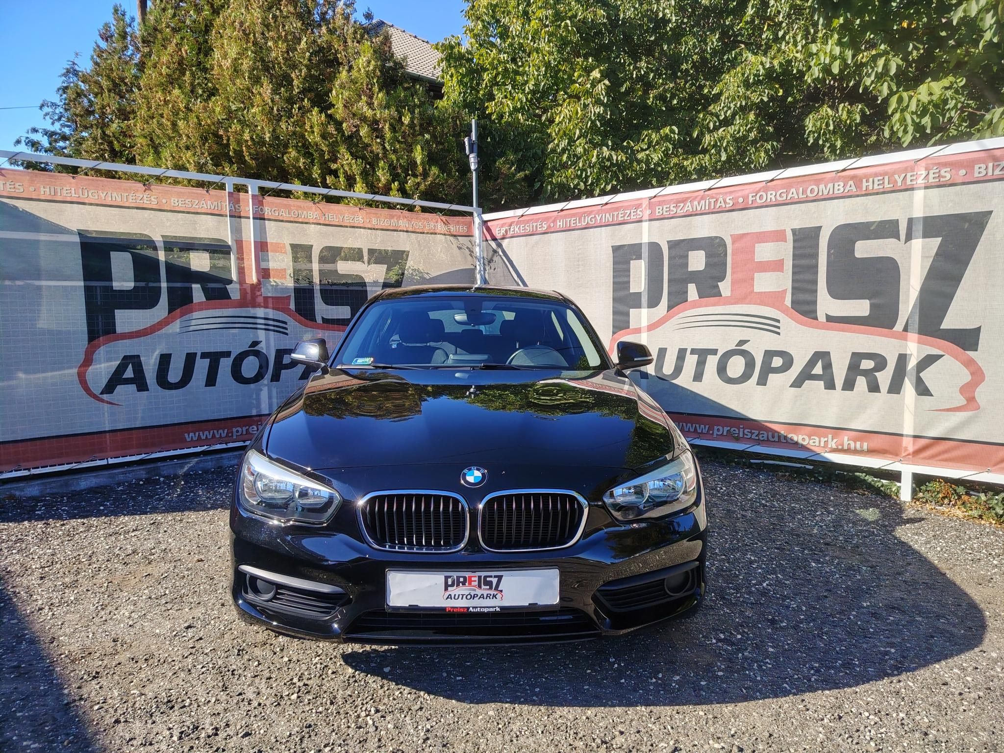 BMW 116i Advantage 86.550 km Sérülésmentes fényezés 19 colos felnik