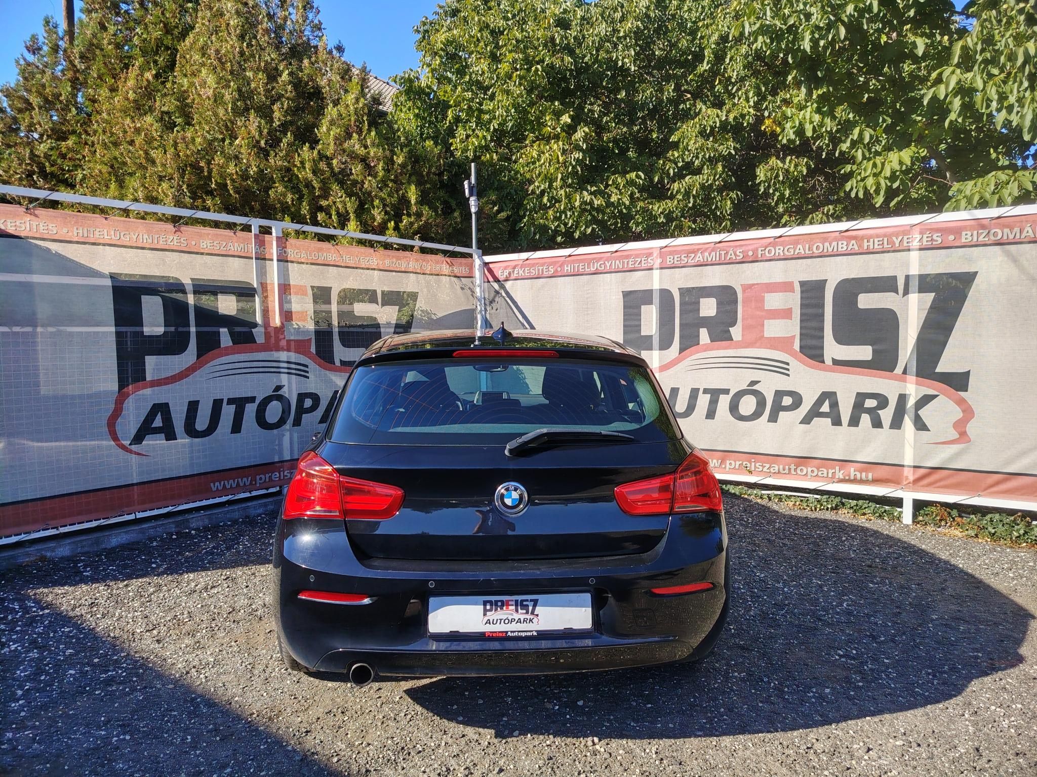 BMW 116i Advantage 86.550 km Sérülésmentes fényezés 19 colos felnik