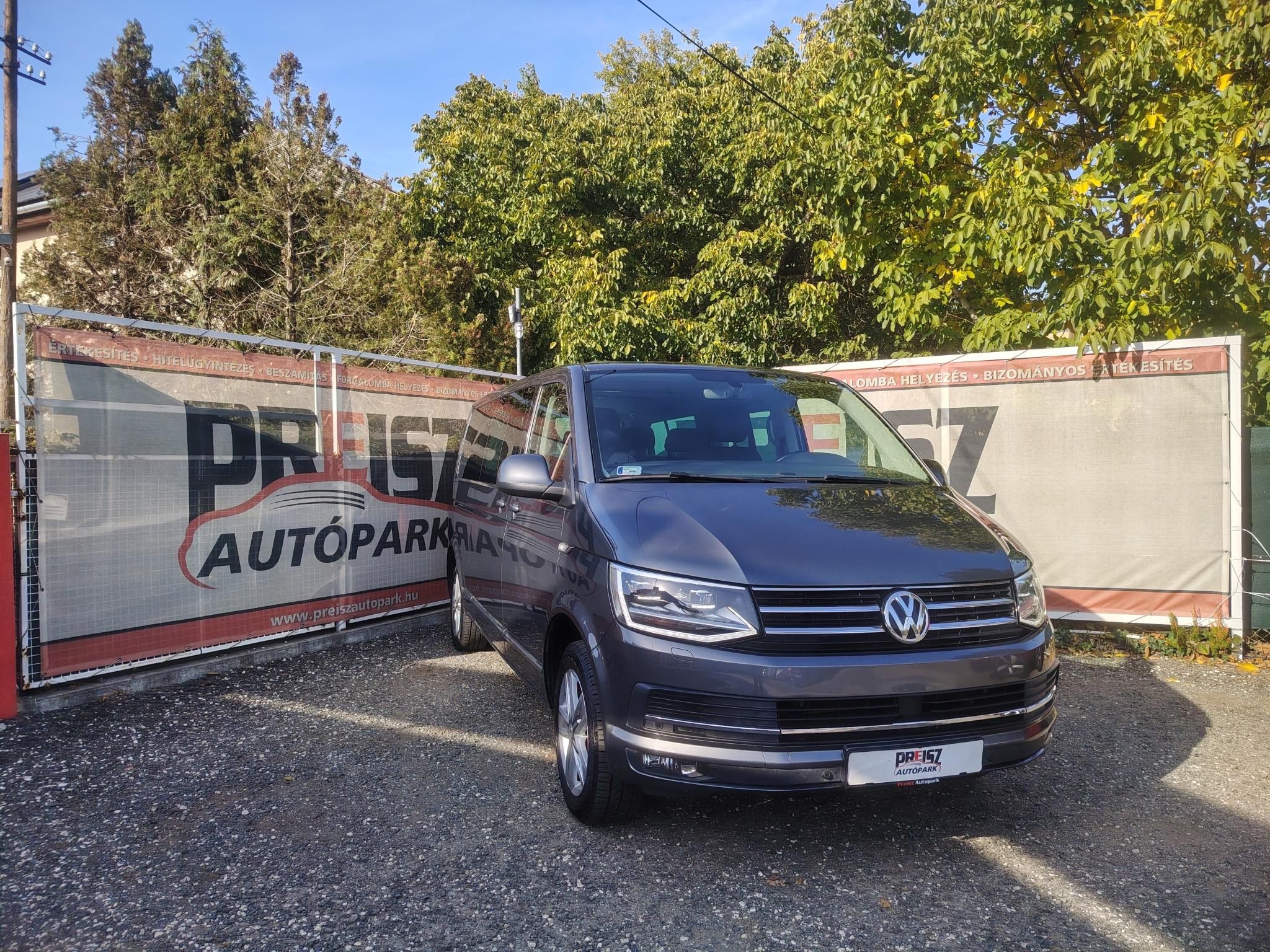 VOLKSWAGEN TRANSPORTER T6 Caravelle 2.0 TDI SCR BMT Highline DSG HT EURO 6.2 Áfás Bőr belső Tempomat Fűtött ülés
