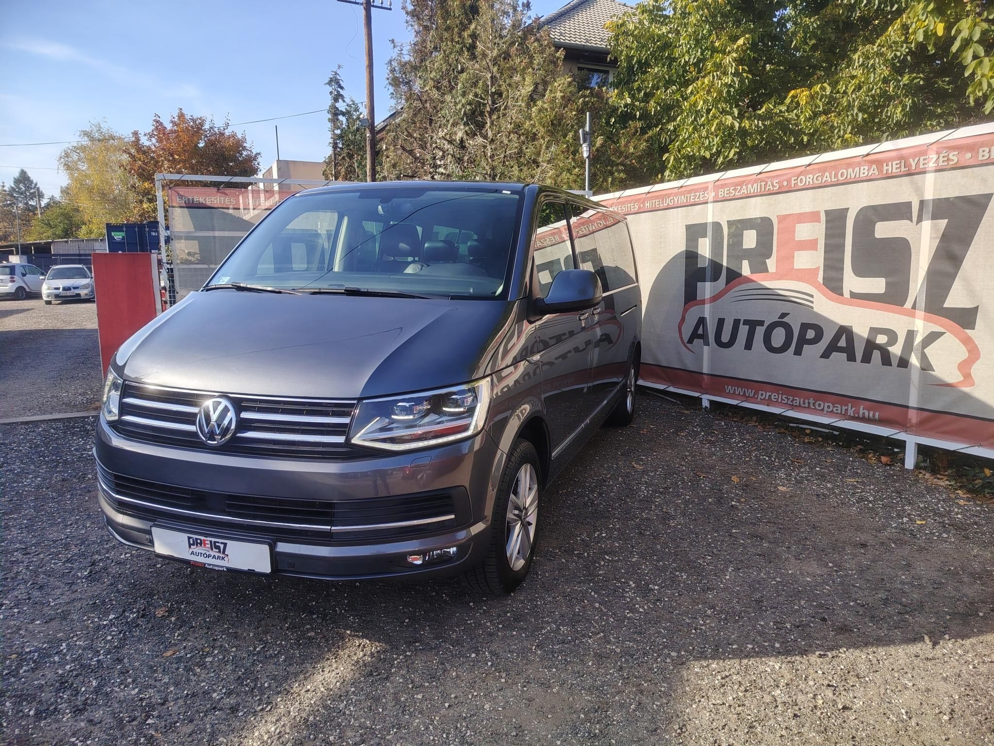 VOLKSWAGEN TRANSPORTER T6 Caravelle 2.0 TDI SCR BMT Highline DSG HT EURO 6.2 Áfás Bőr belső Tempomat Fűtött ülés