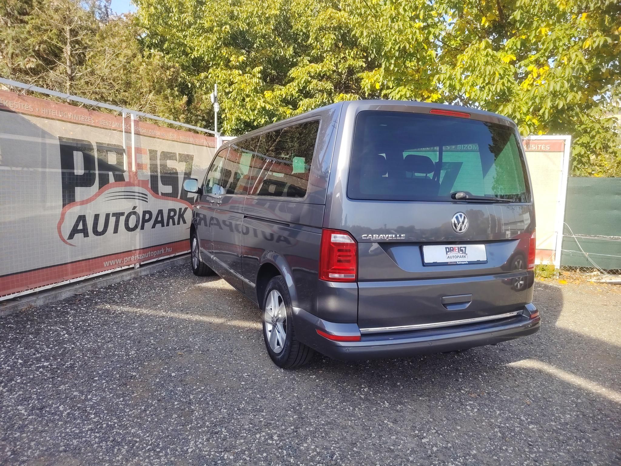 VOLKSWAGEN TRANSPORTER T6 Caravelle 2.0 TDI SCR BMT Highline DSG HT EURO 6.2 Áfás Bőr belső Tempomat Fűtött ülés