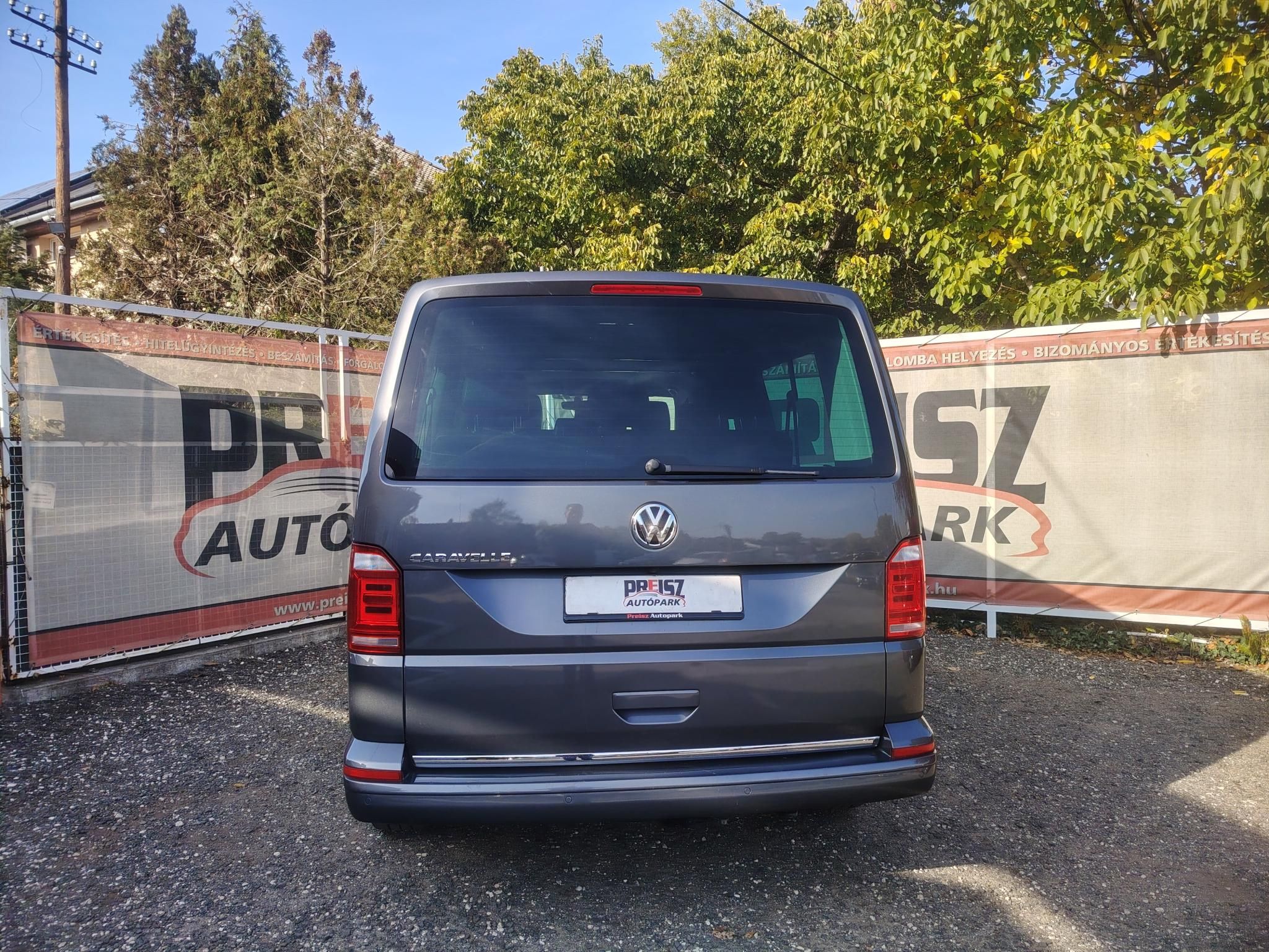 VOLKSWAGEN TRANSPORTER T6 Caravelle 2.0 TDI SCR BMT Highline DSG HT EURO 6.2 Áfás Bőr belső Tempomat Fűtött ülés